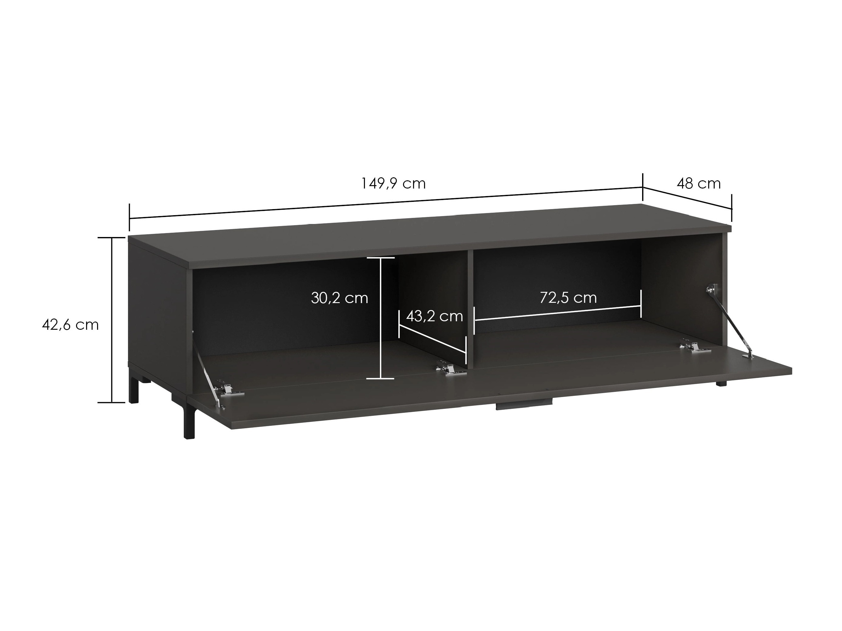 TV-taso Salnola 103 (Kastanja)