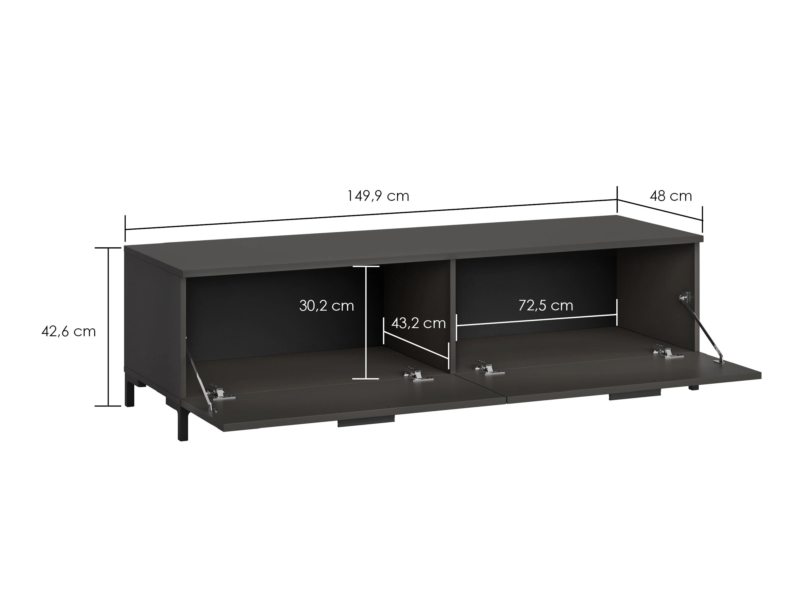 TV-taso Salnola 104 (Kastanja)