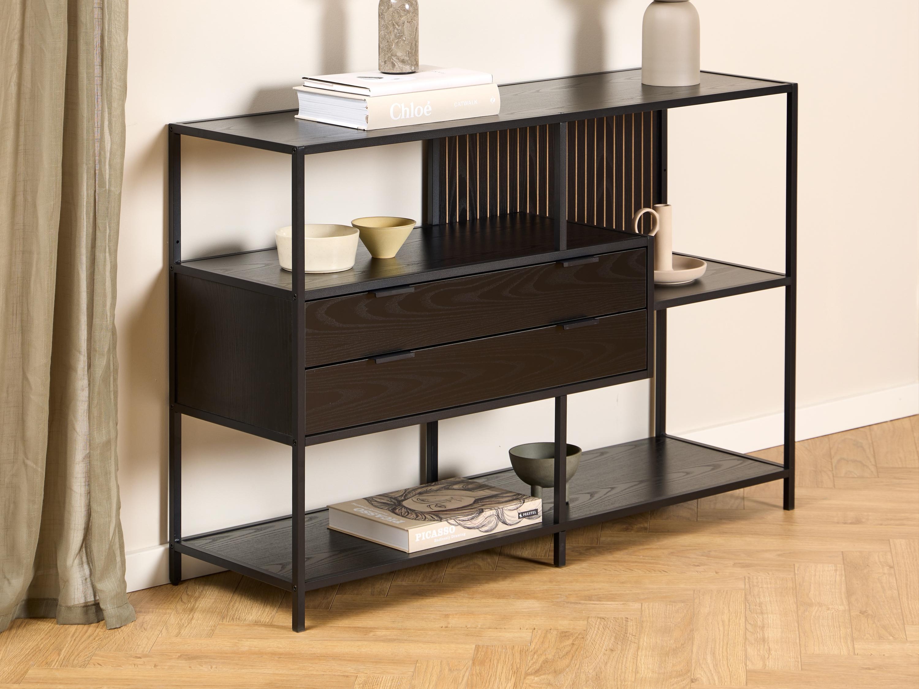 Hylly Norsica Sevferi 183 (Musta tuhka + Musta)