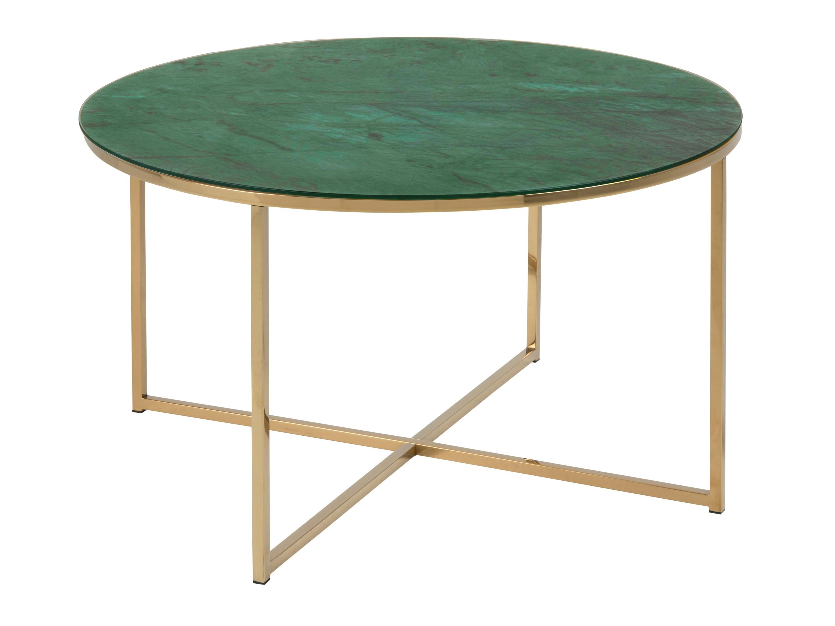 Sohvapöytä Norsica Sevodeo 117 (Vihreä marmori)