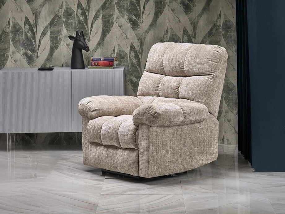Kallistuva nojatuoli Houston 2080 (Beige)