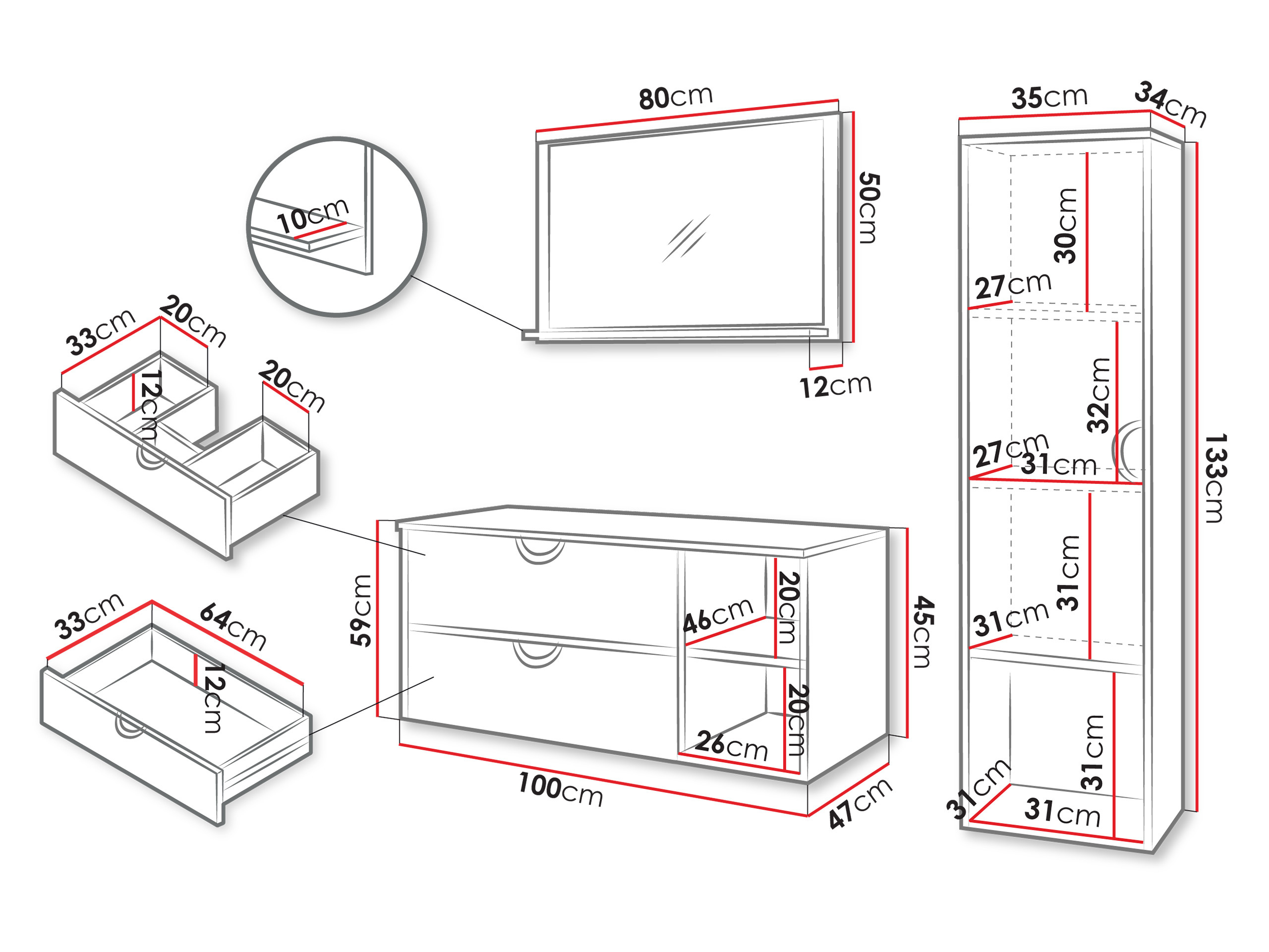Kylpyhuonesetti Providence 196 (Kashmir)