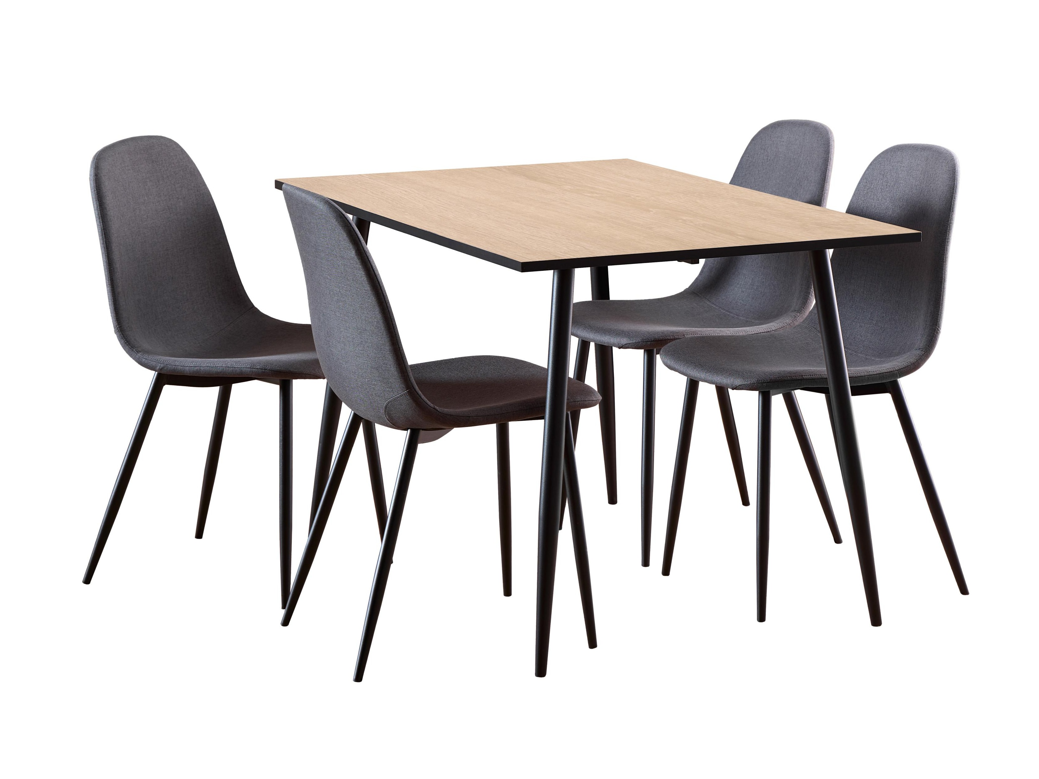 Ruokailuryhmä Norsica 985 (Valkaistu tammi)