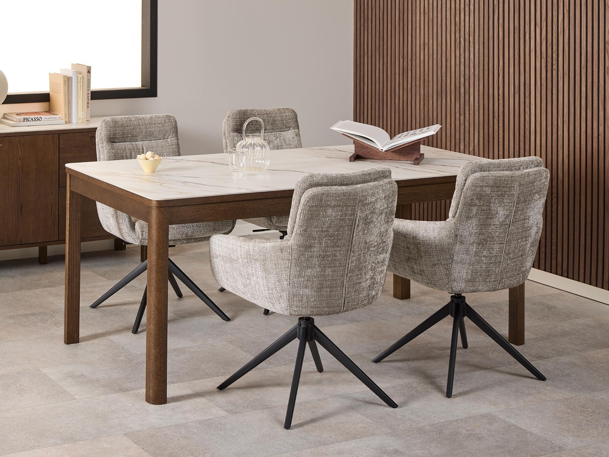 Tuoli Norsica 1034 (Musta + Harmaa)