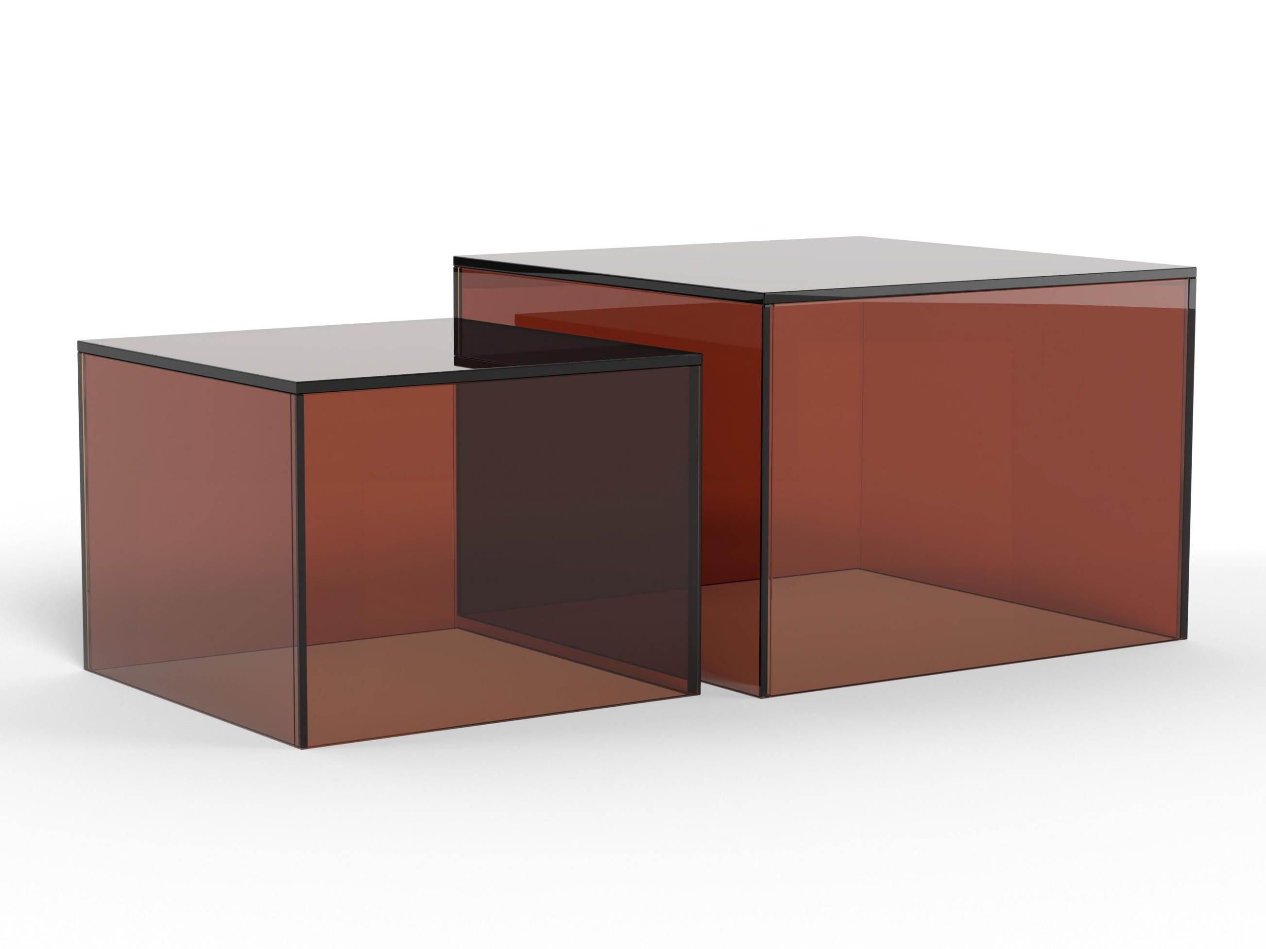 Sohvapöytäsetti Norsica 1007 (Ruskea)