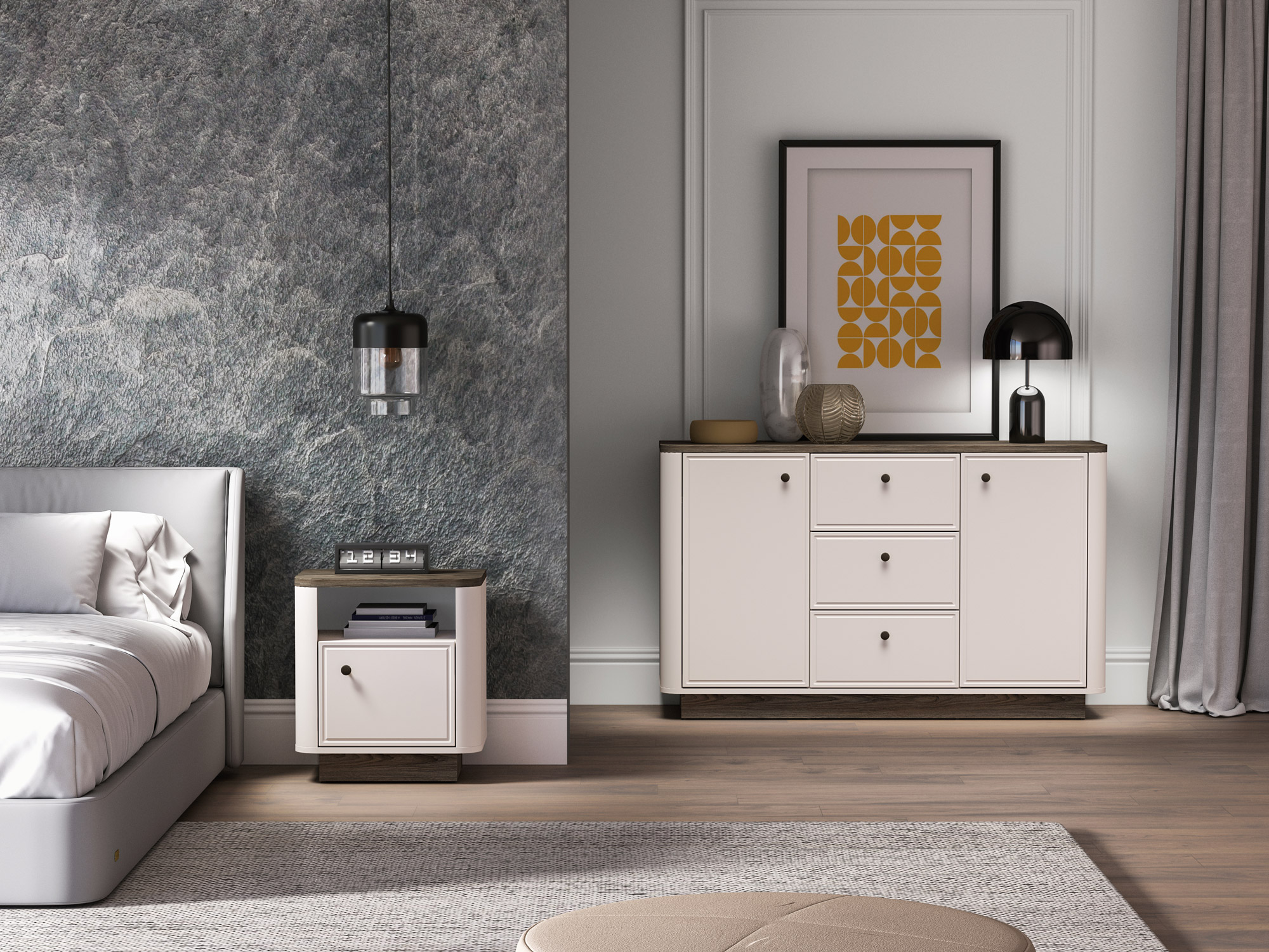 Yöpöytä Cavrome 107