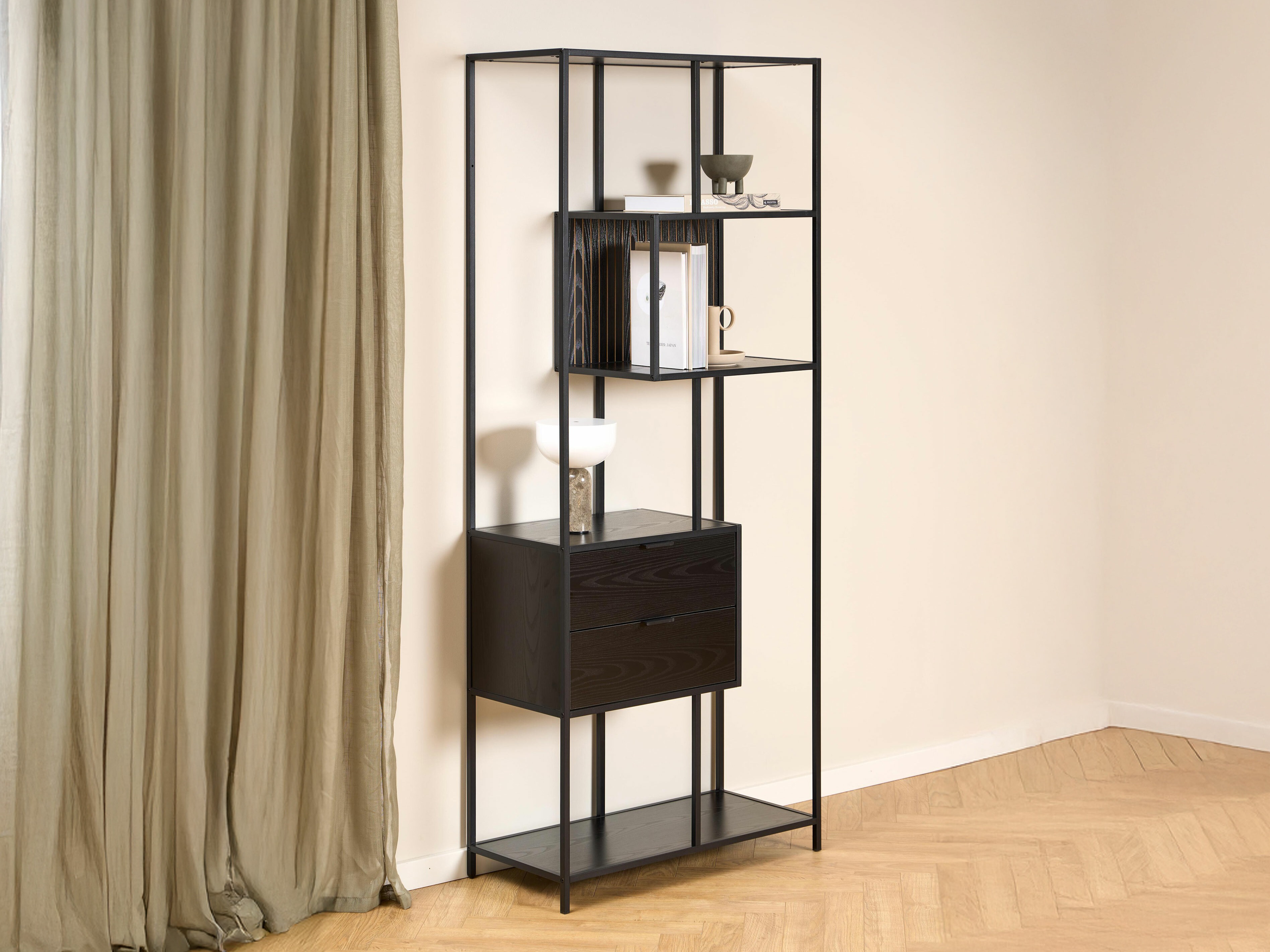 Hylly Norsica Sevferi 182 (Musta tuhka + Musta)