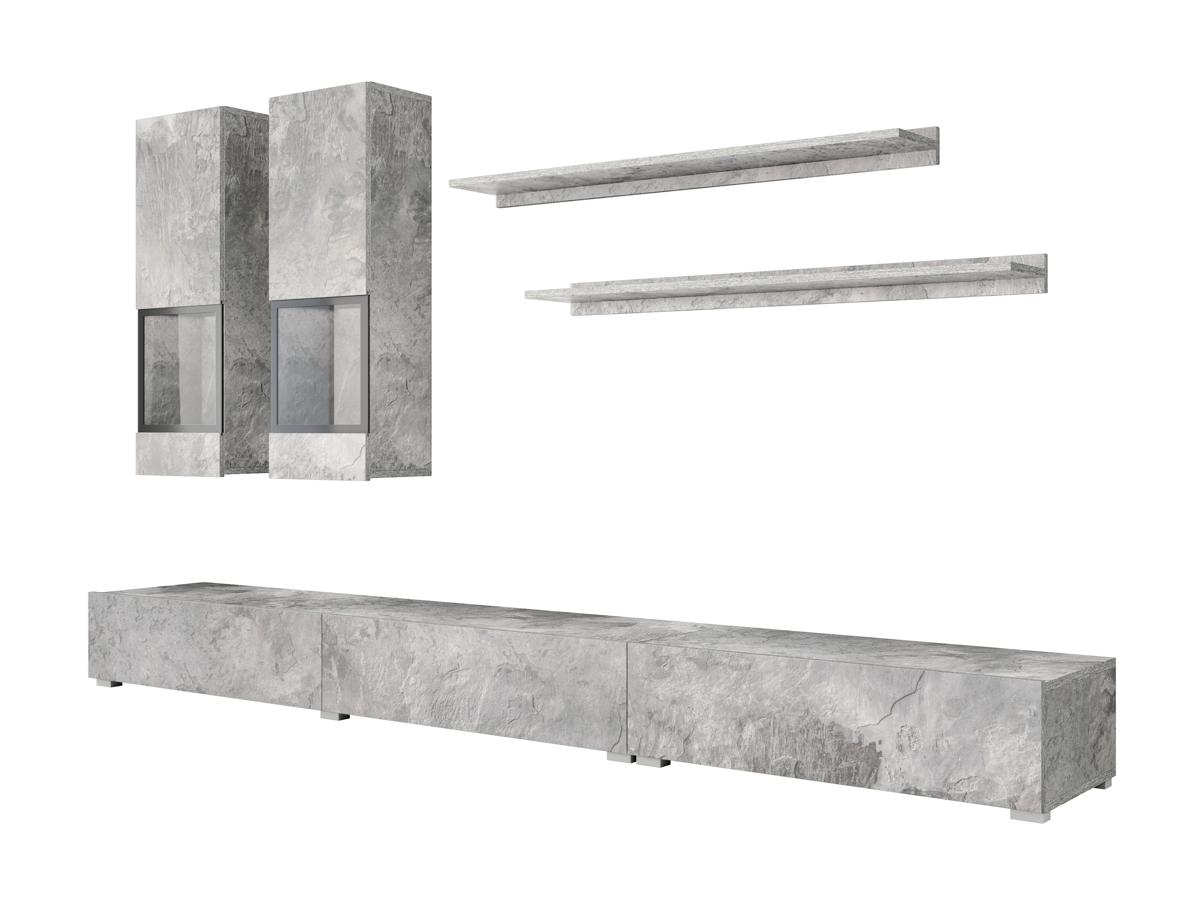 Olohuonesetti Serodeu 104 (Betoni)