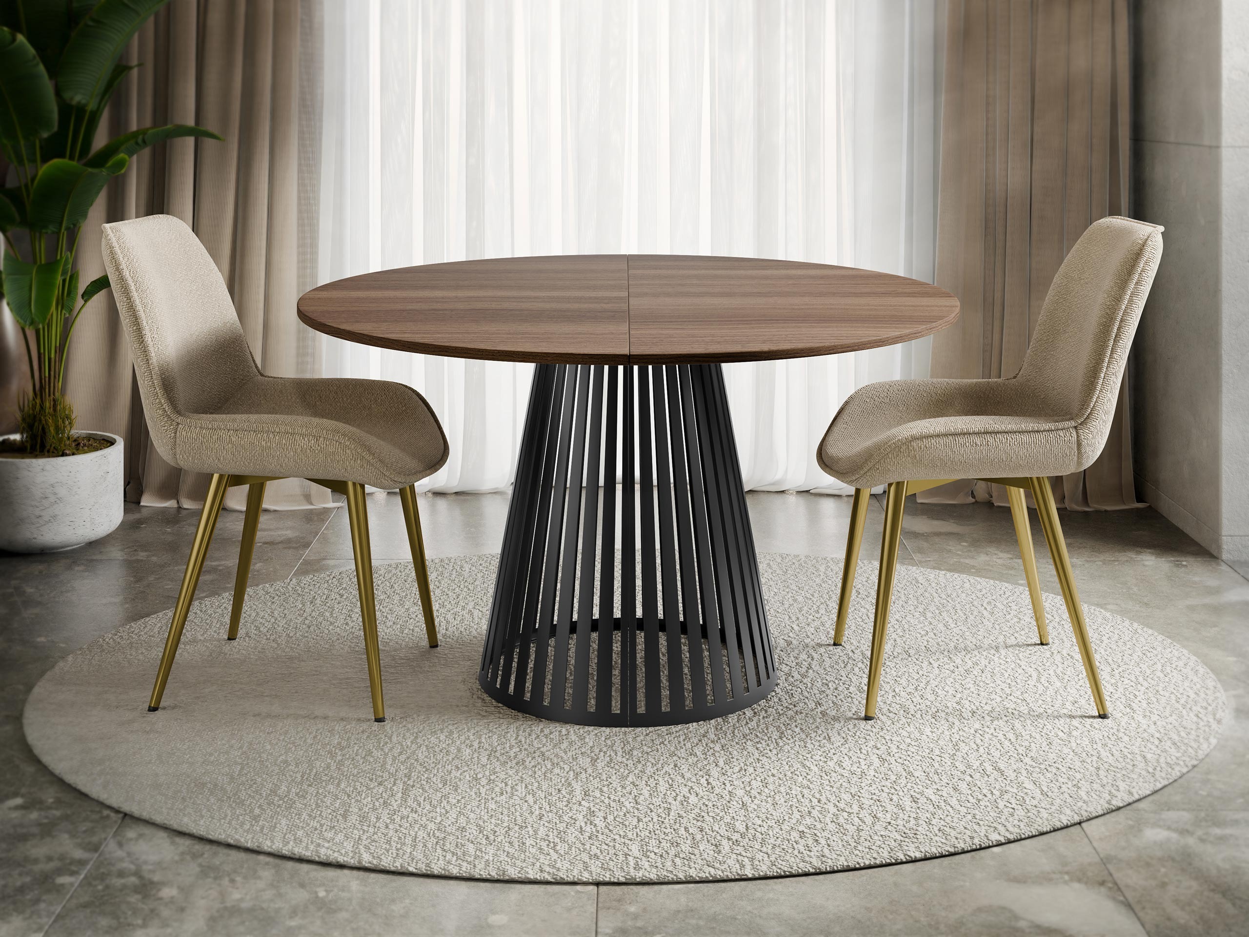 Pöytä Prudentia (Pähkinä)