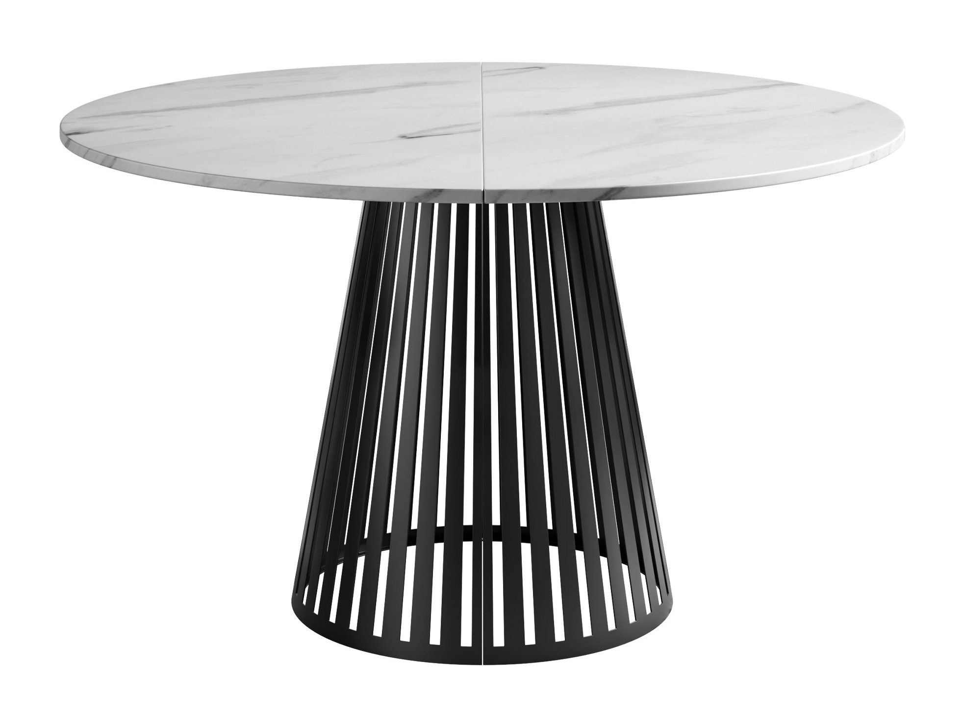 Pöytä Oswego 154 (Valkoinen marmori)