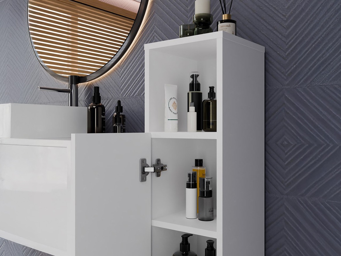 Pystymallinen kylpyhuonekaappi Mandeville 344