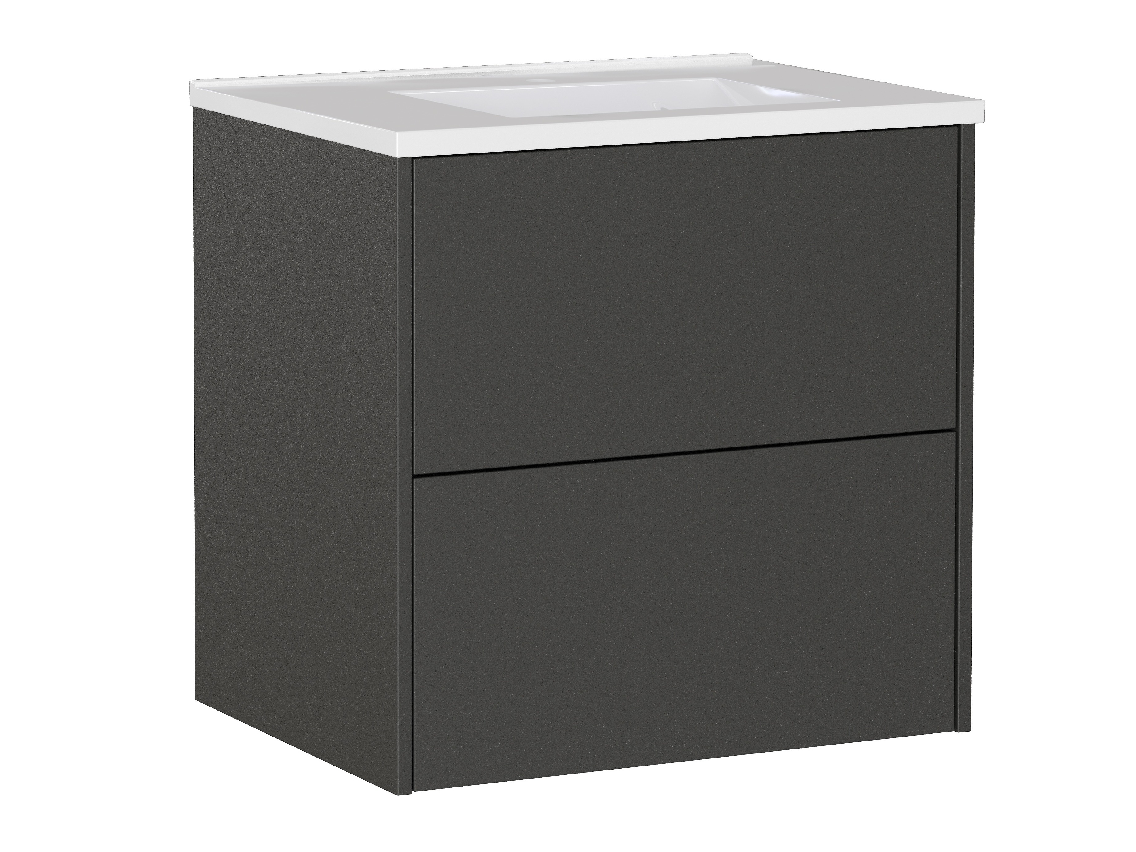 Kylpyhuoneen allasseinäkaappi Sacramento 522 (Grafiitti)