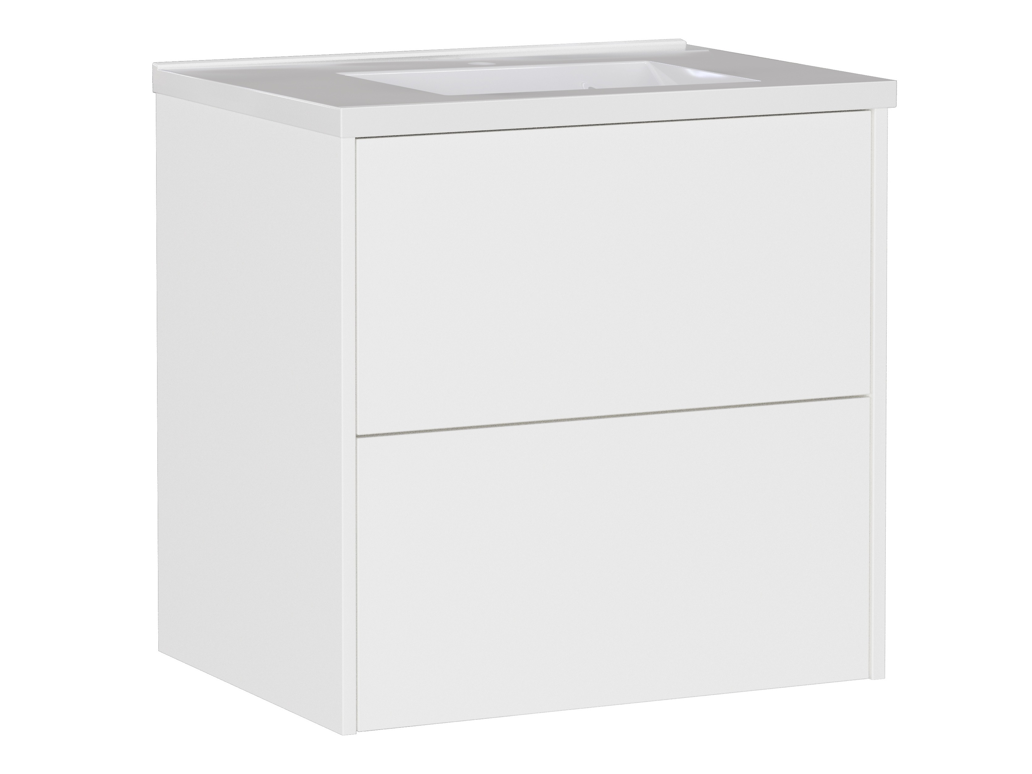 Kylpyhuoneen allasseinäkaappi Sacramento 522 (Valkoinen)