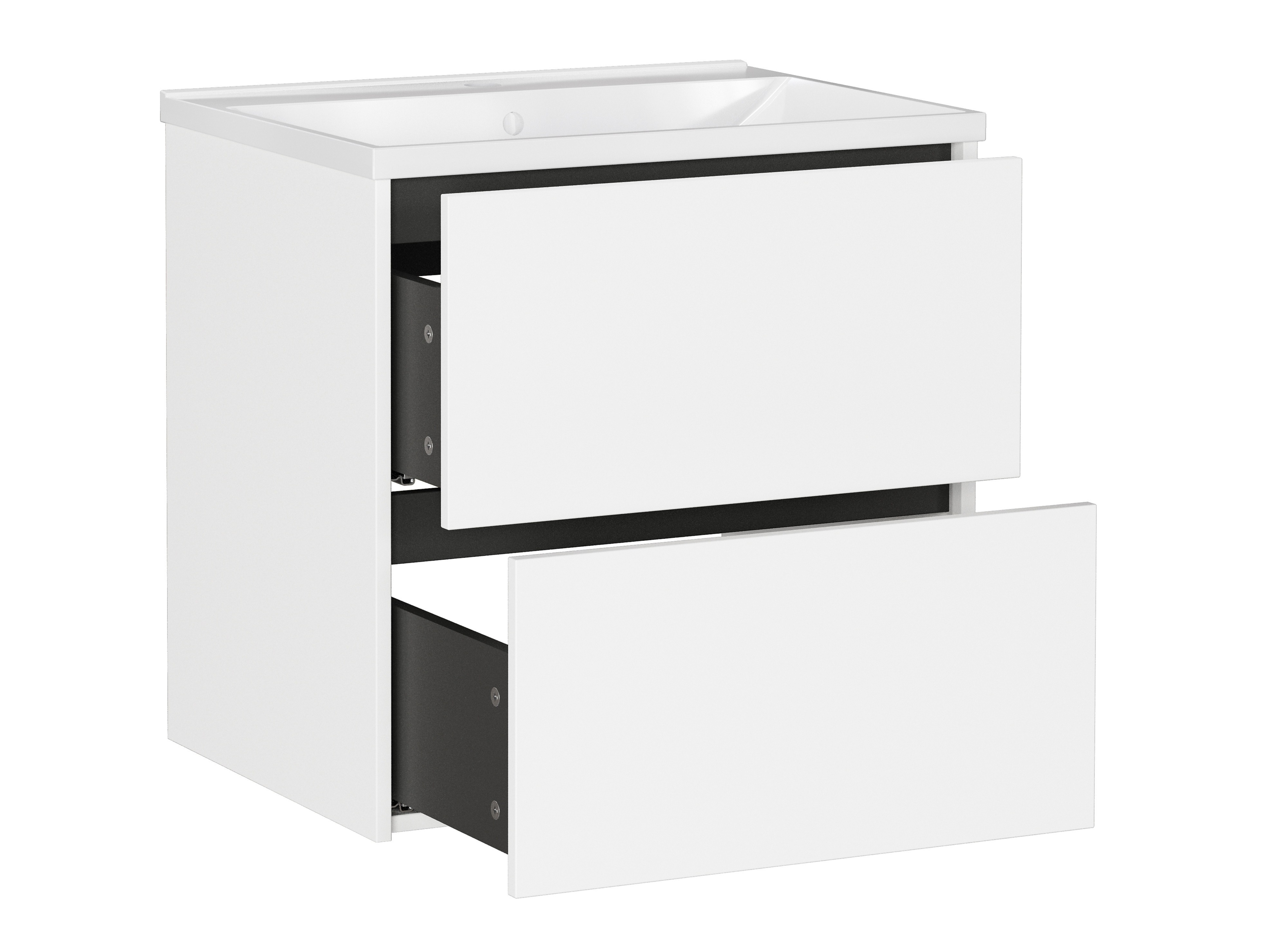 Kylpyhuoneen allasseinäkaappi Sacramento 522 (Valkoinen)