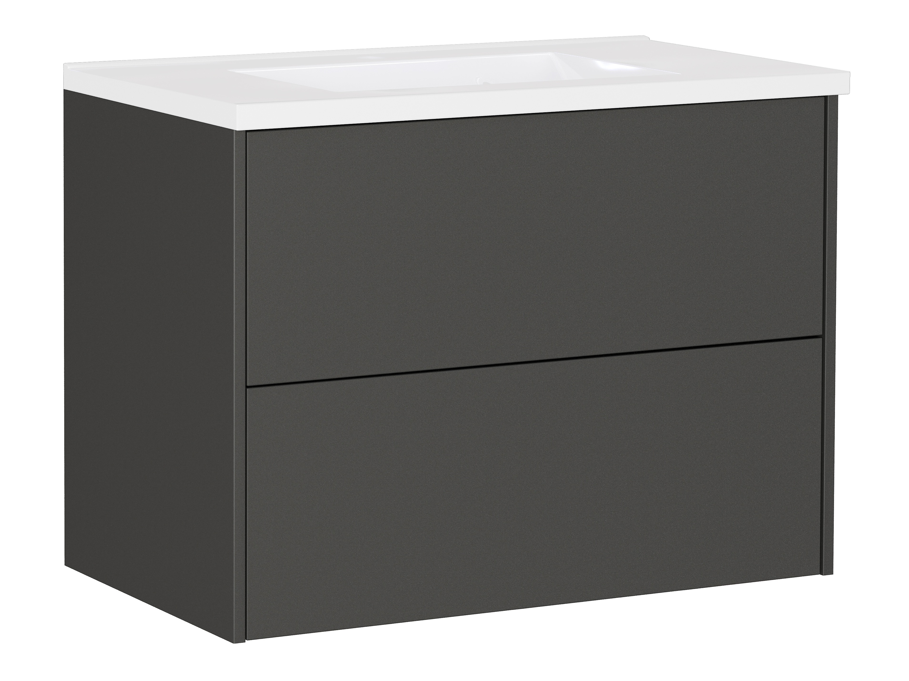 Kylpyhuoneen allasseinäkaappi Sacramento 523 (Grafiitti)