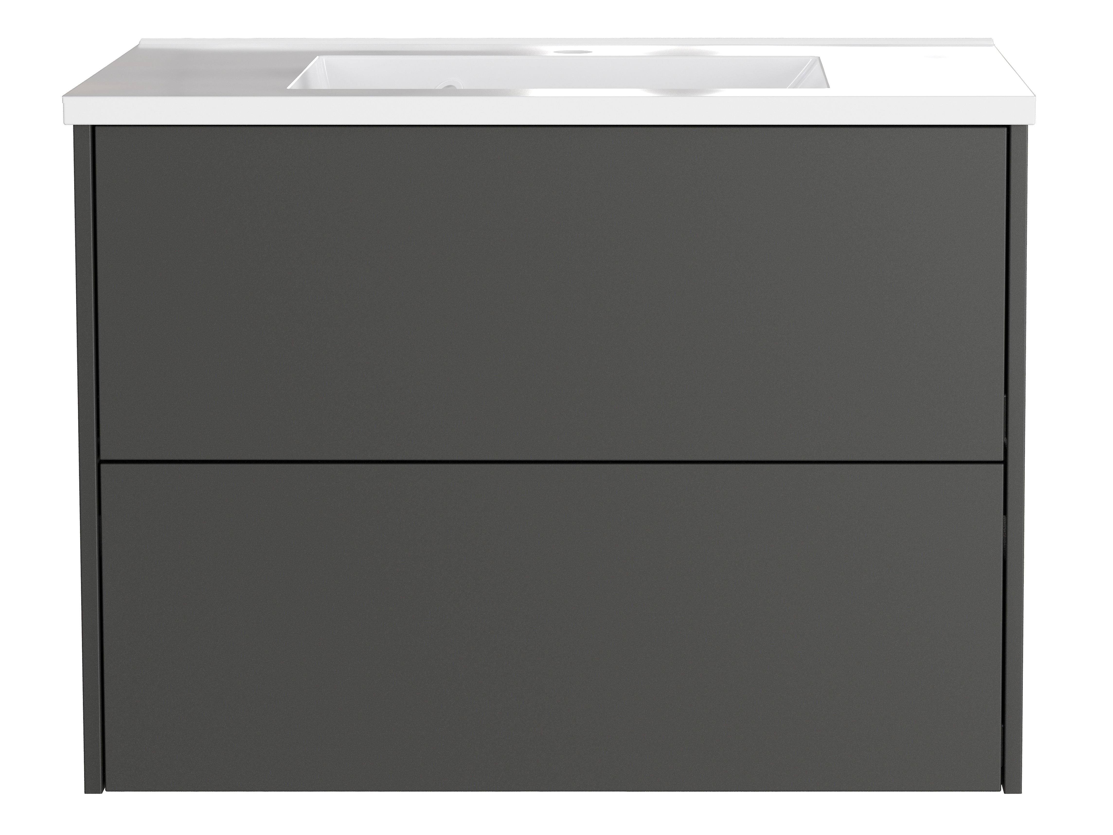 Kylpyhuoneen allasseinäkaappi Sacramento 523 (Grafiitti)