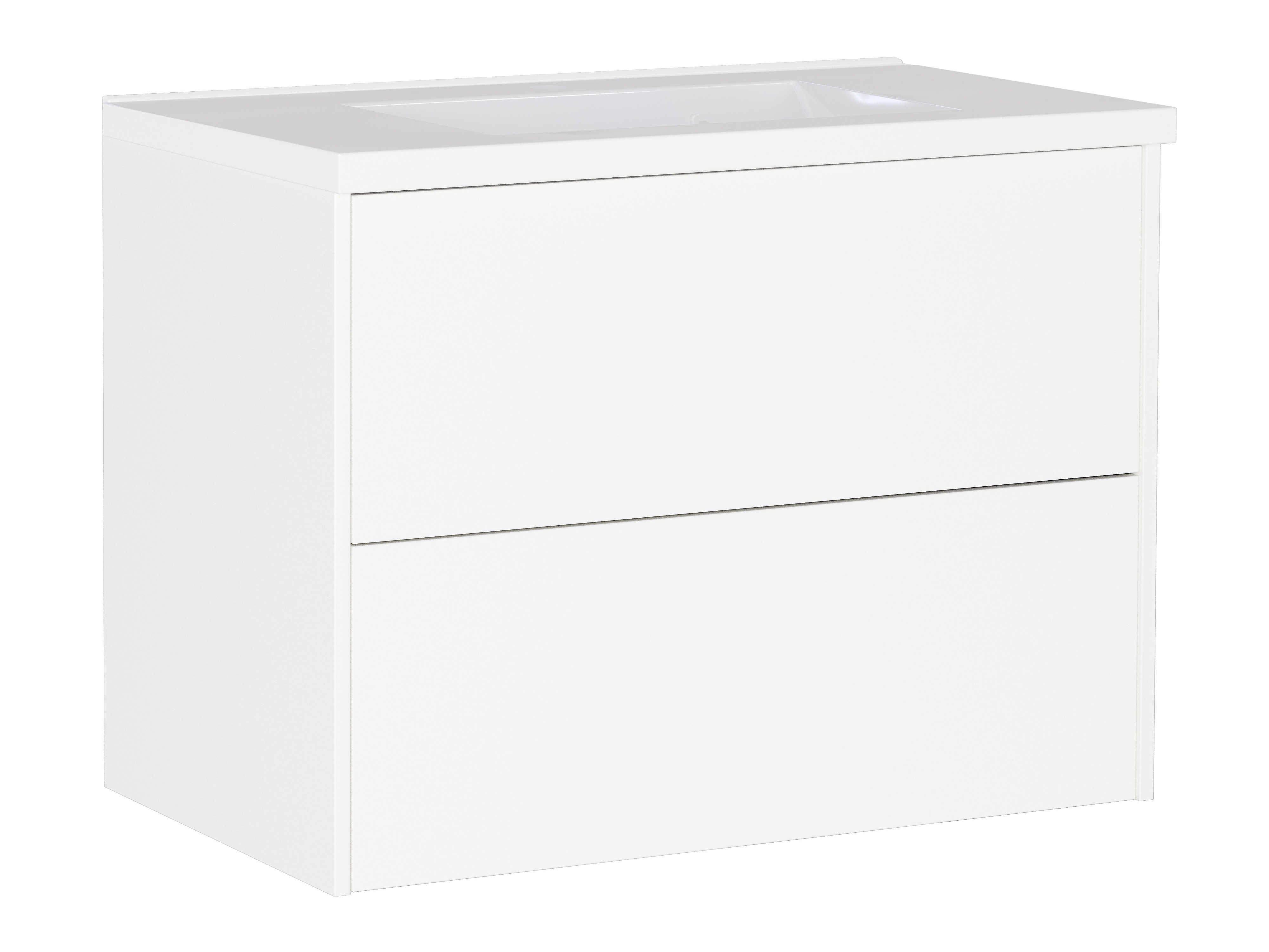 Kylpyhuoneen allasseinäkaappi Sacramento 523 (Valkoinen)