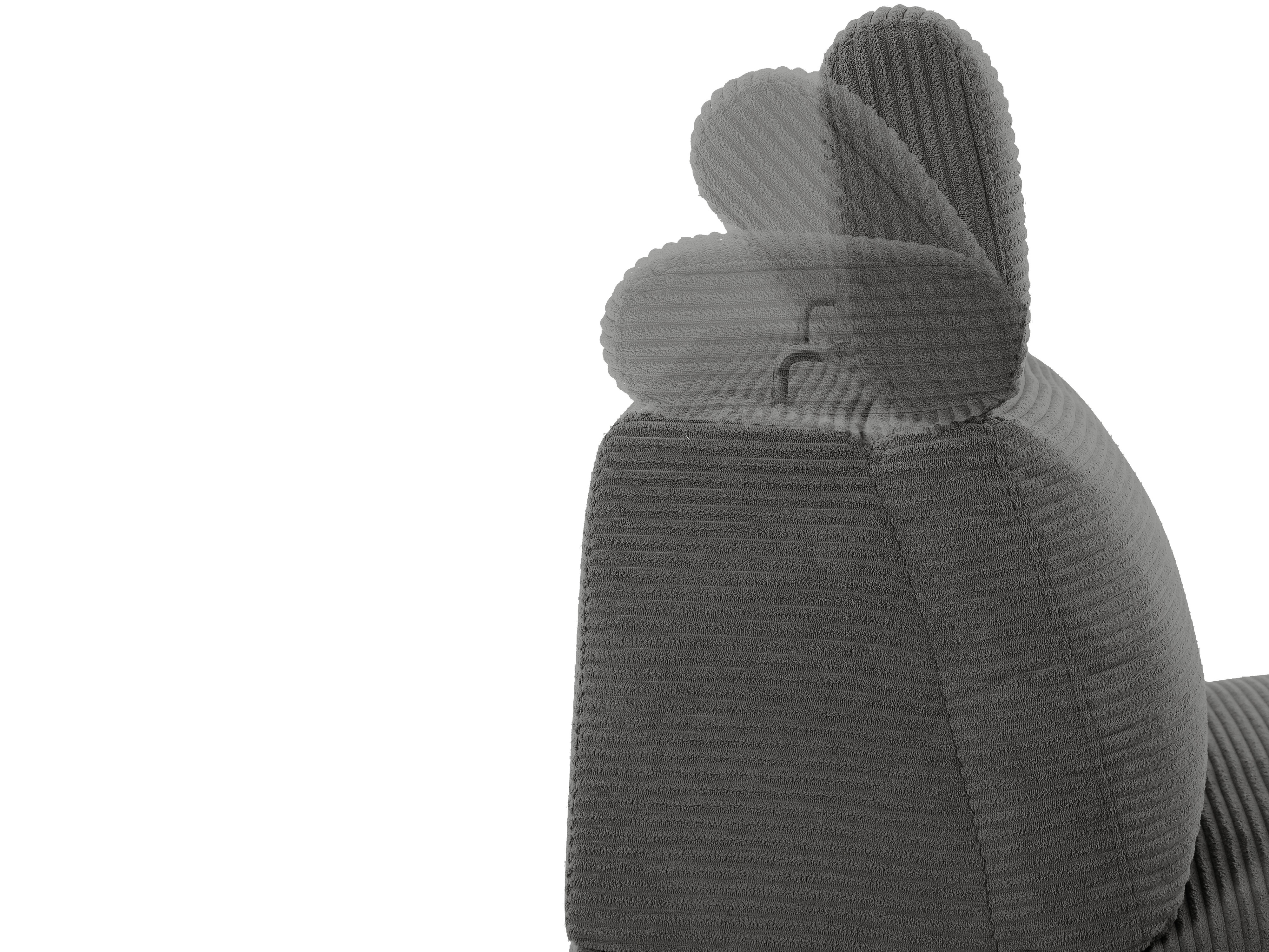 Kulmasohva kallistustoiminnolla Denton 1509 (Antrasiitti)