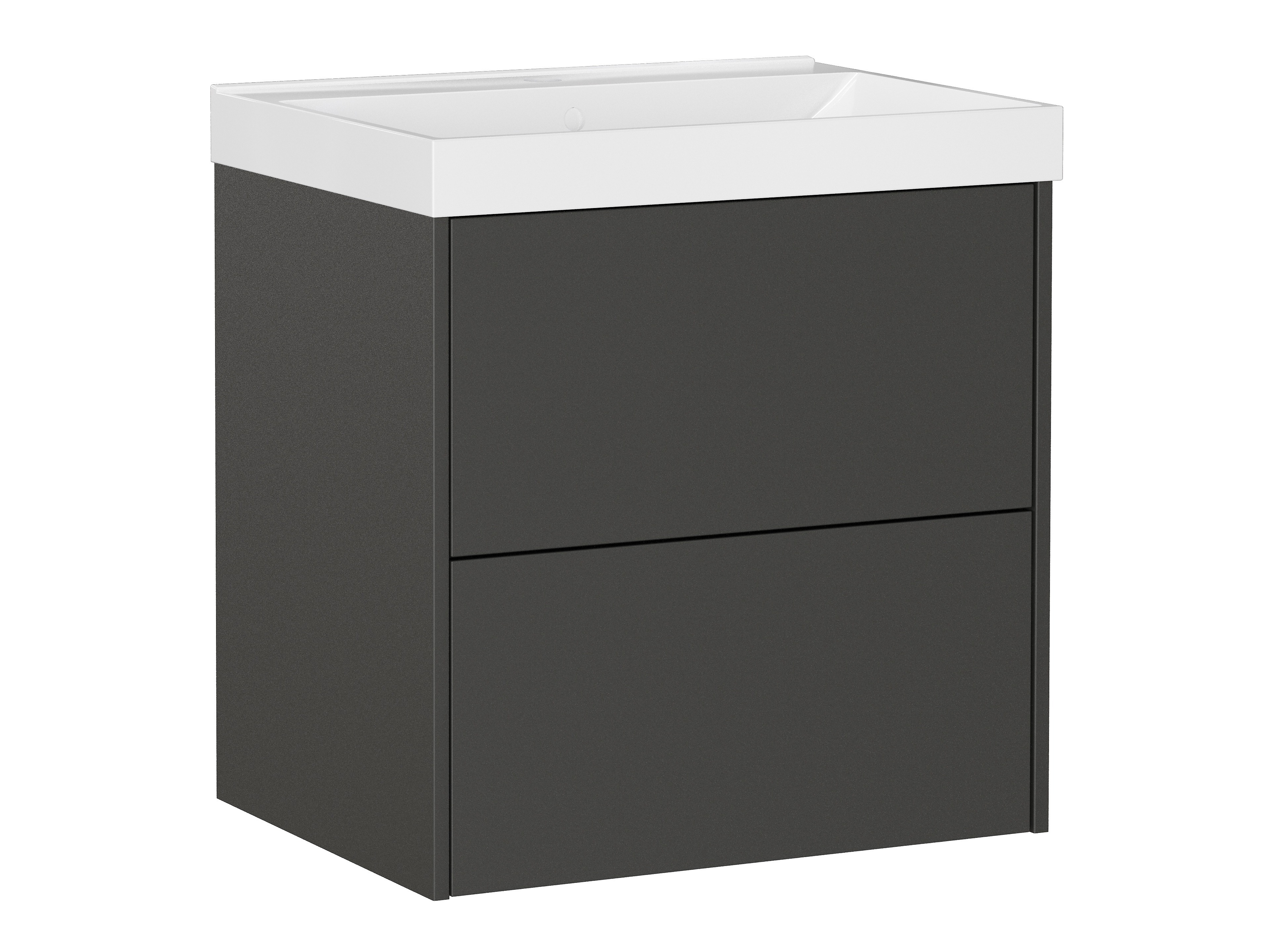 Kylpyhuoneen allasseinäkaappi Sacramento 524 (Grafiitti)