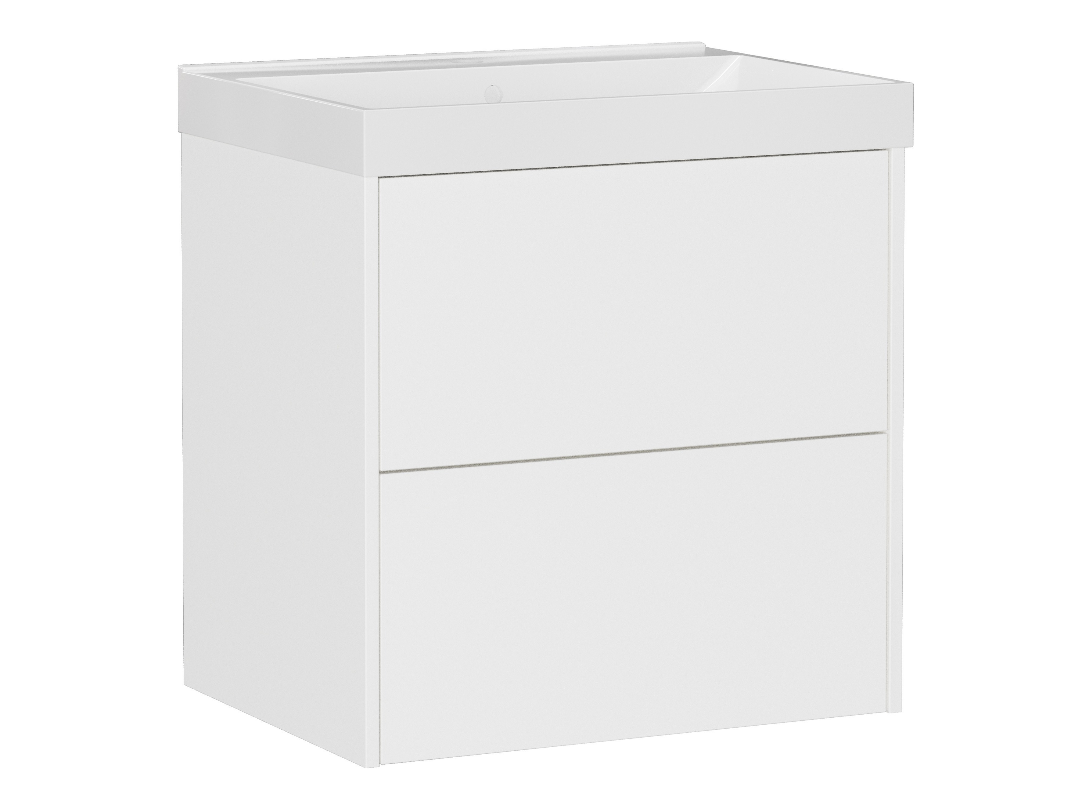 Kylpyhuoneen allasseinäkaappi Sacramento 524 (Valkoinen)