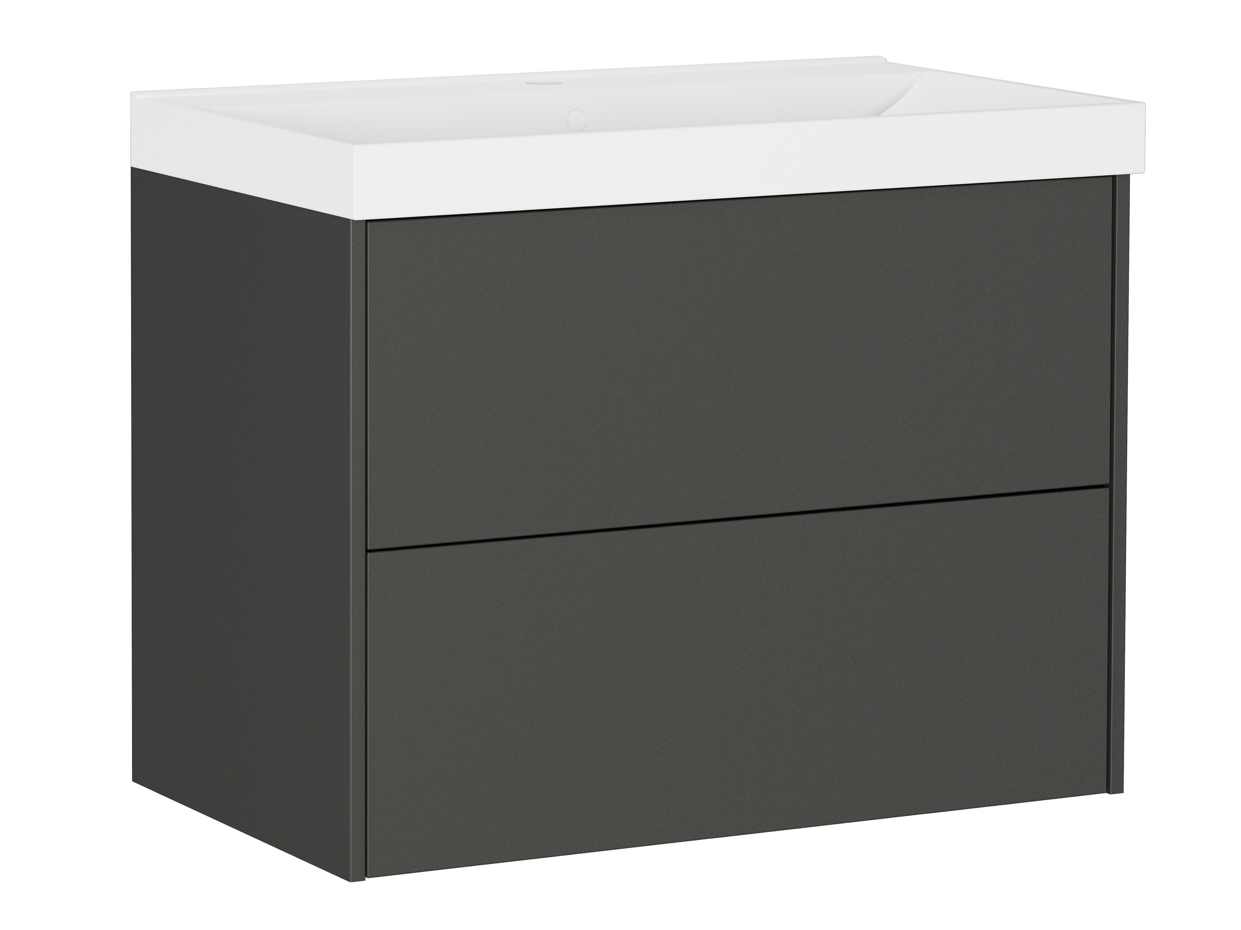 Kylpyhuoneen allasseinäkaappi Sacramento 525 (Grafiitti)