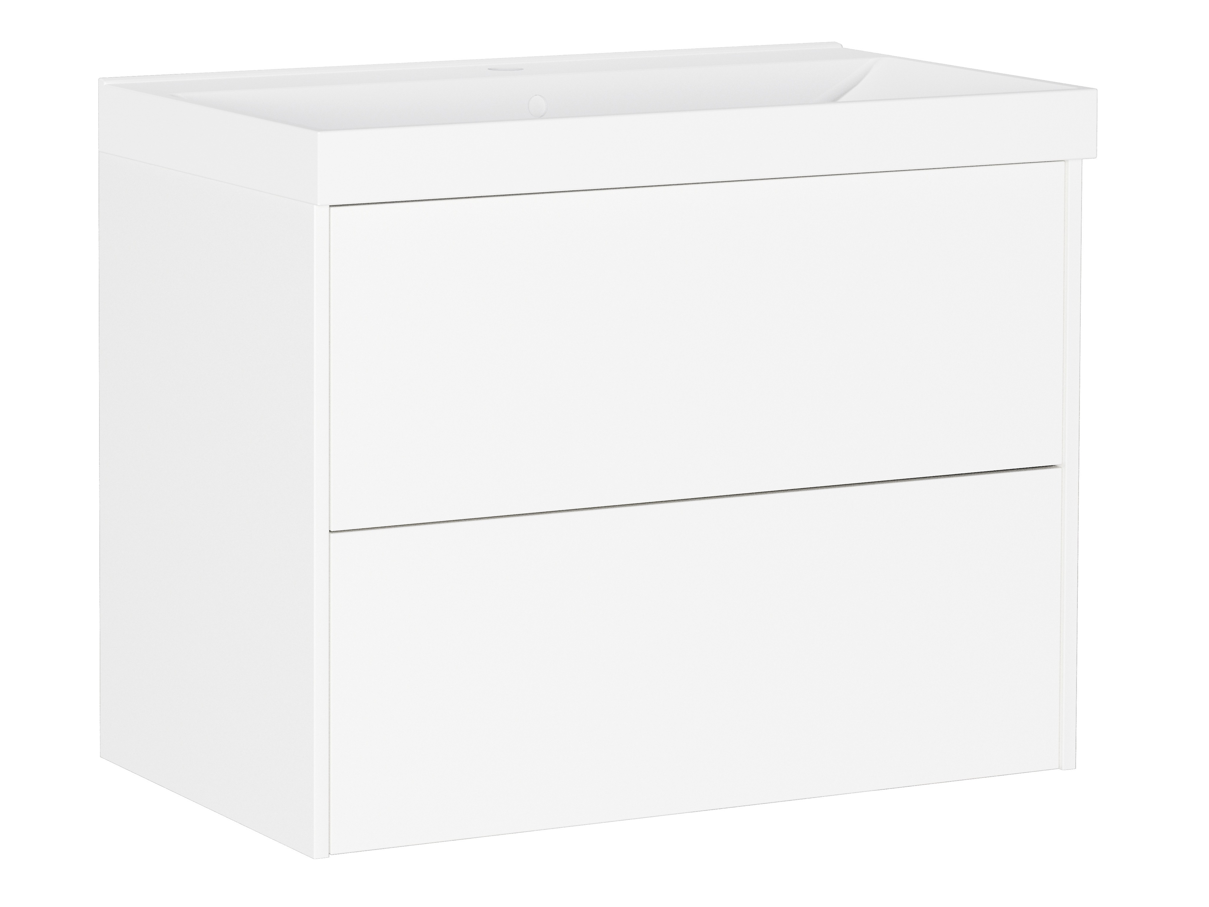 Kylpyhuoneen allasseinäkaappi Sacramento 525 (Valkoinen)