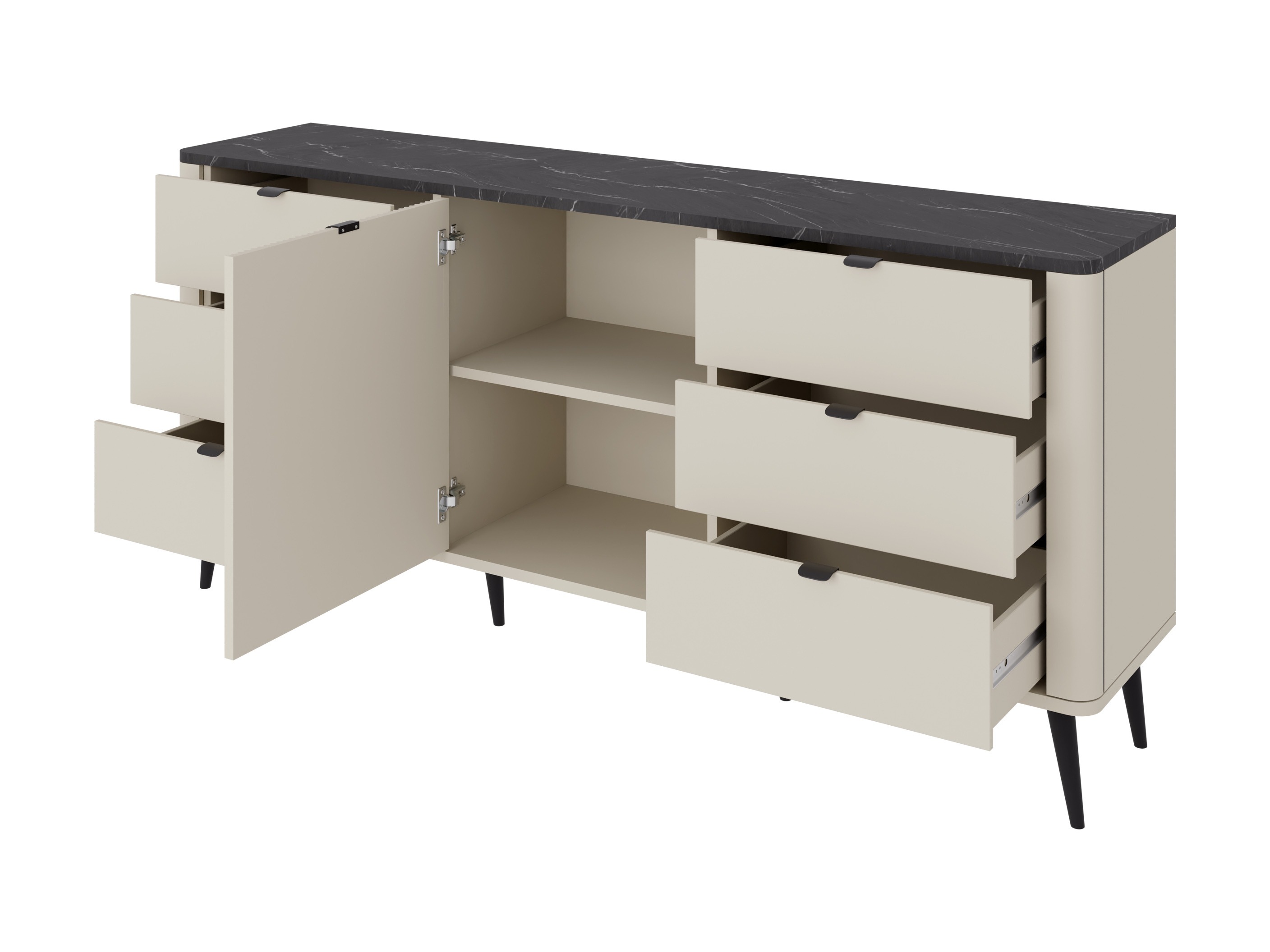 Olohuonesetti Lufela 122 (Kashmir + Pähkinä)