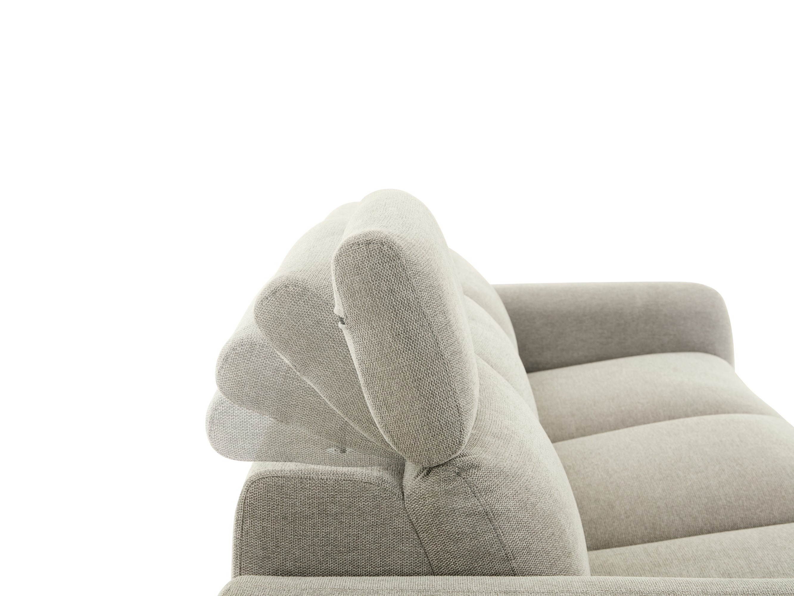 Sohva kallistustoiminnolla Denton 1512 (Vaaleanharmaa)