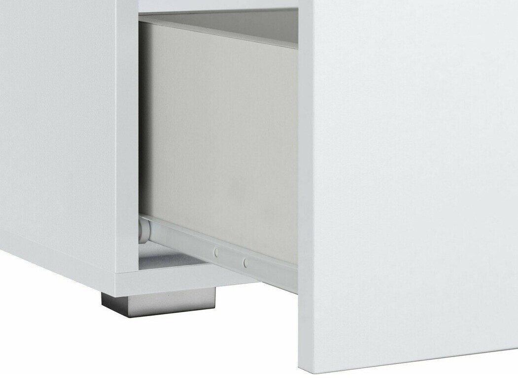 Pystymallinen kylpyhuoneen allaskaappi Soncamu 110 (Valkoinen)