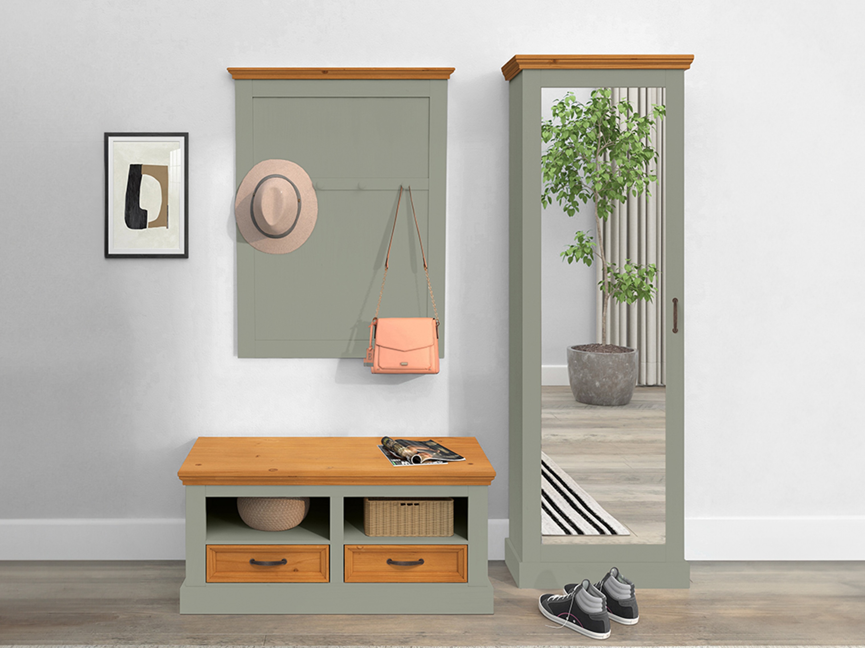 Teline Tolelio 129 (Vihreä + Mänty)