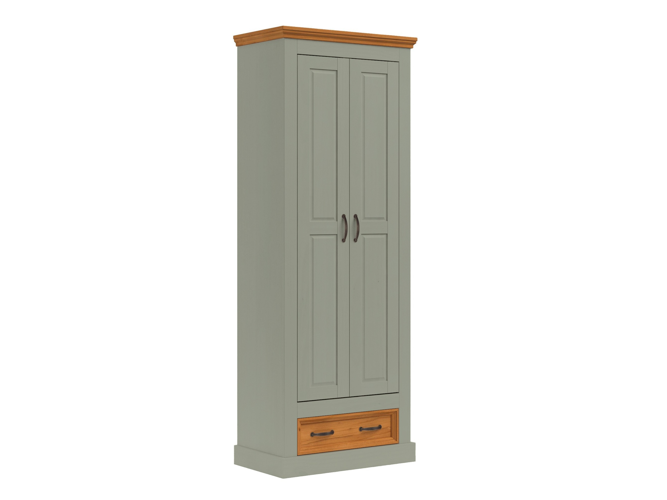 Vaatekaappi Tolelio 124 (Vihreä + Mänty)