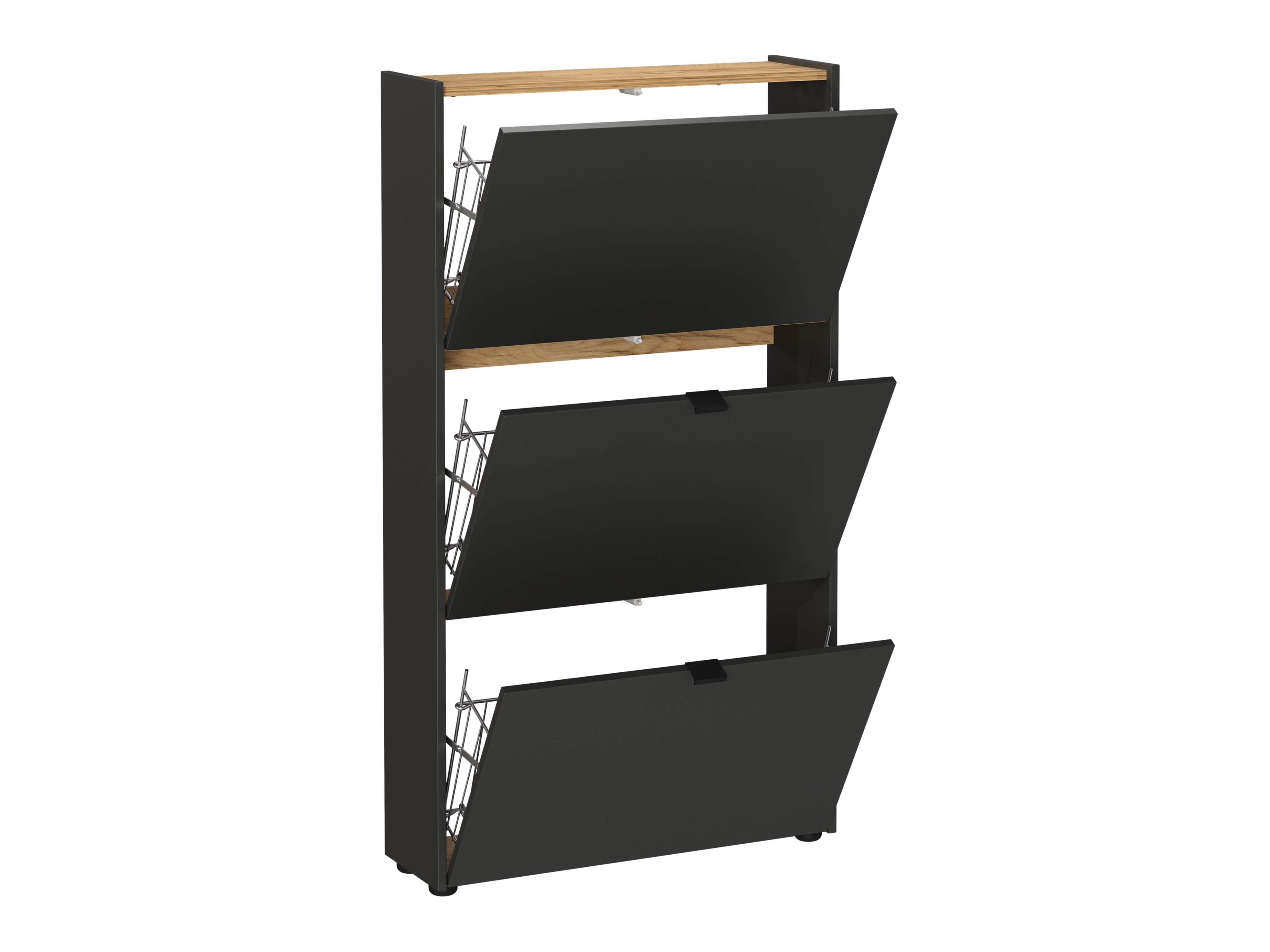 Kenkäkaappi Cirsale 113 (Navarra tammi + Grafiitti)