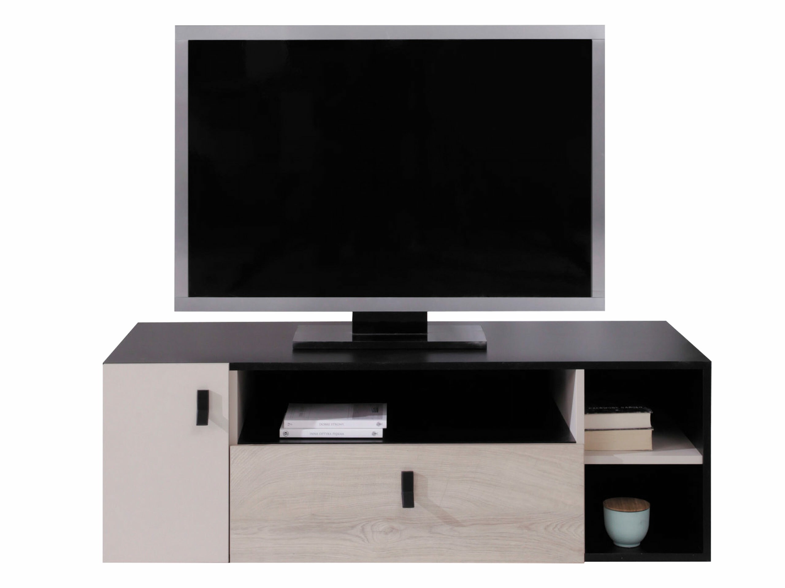 TV-taso Camteso 108 (Musta + Tammi + Beige)