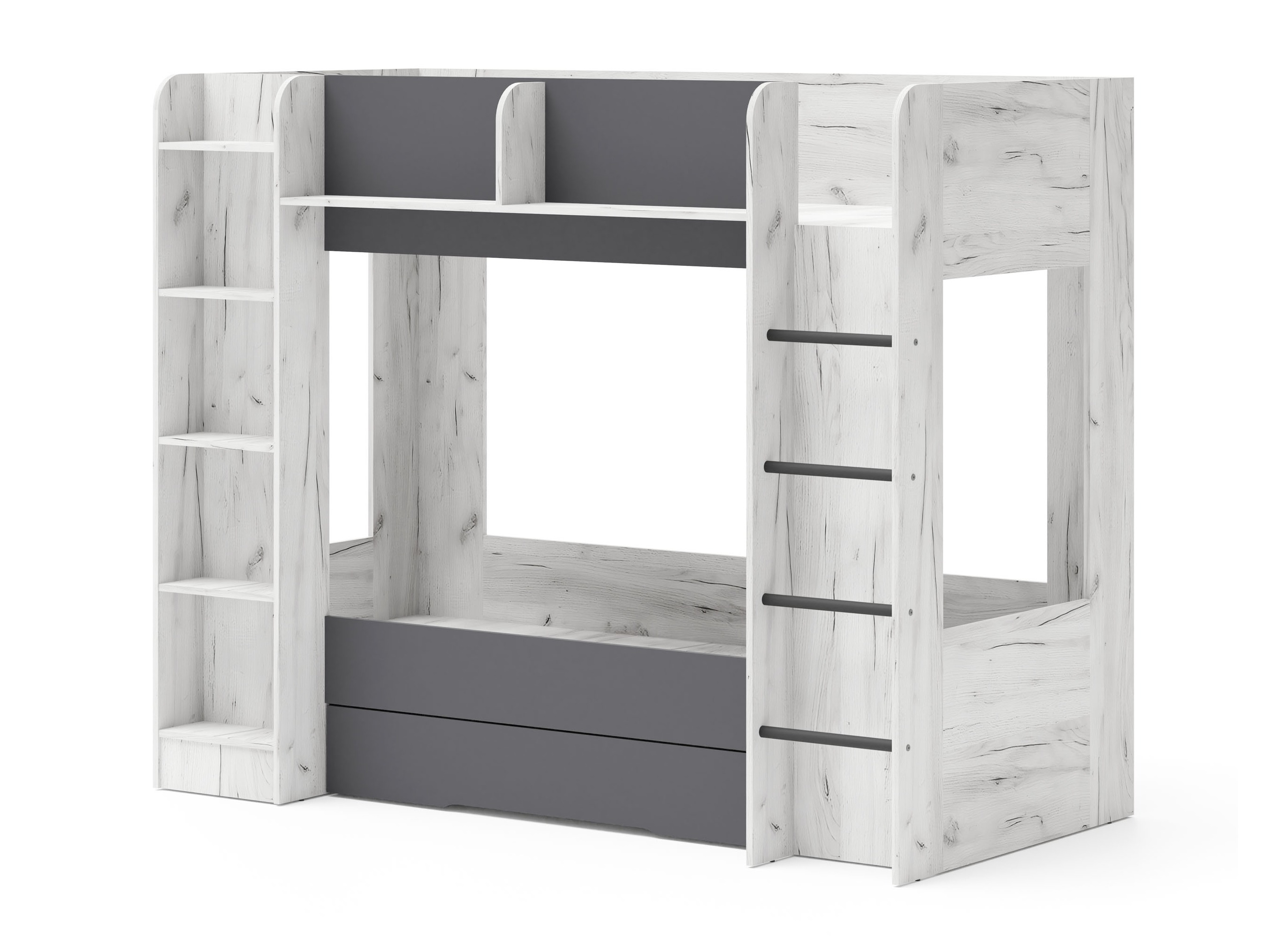 Kerrossänky Elitenu 102 (Craft-valkoinen + Grafiitti)