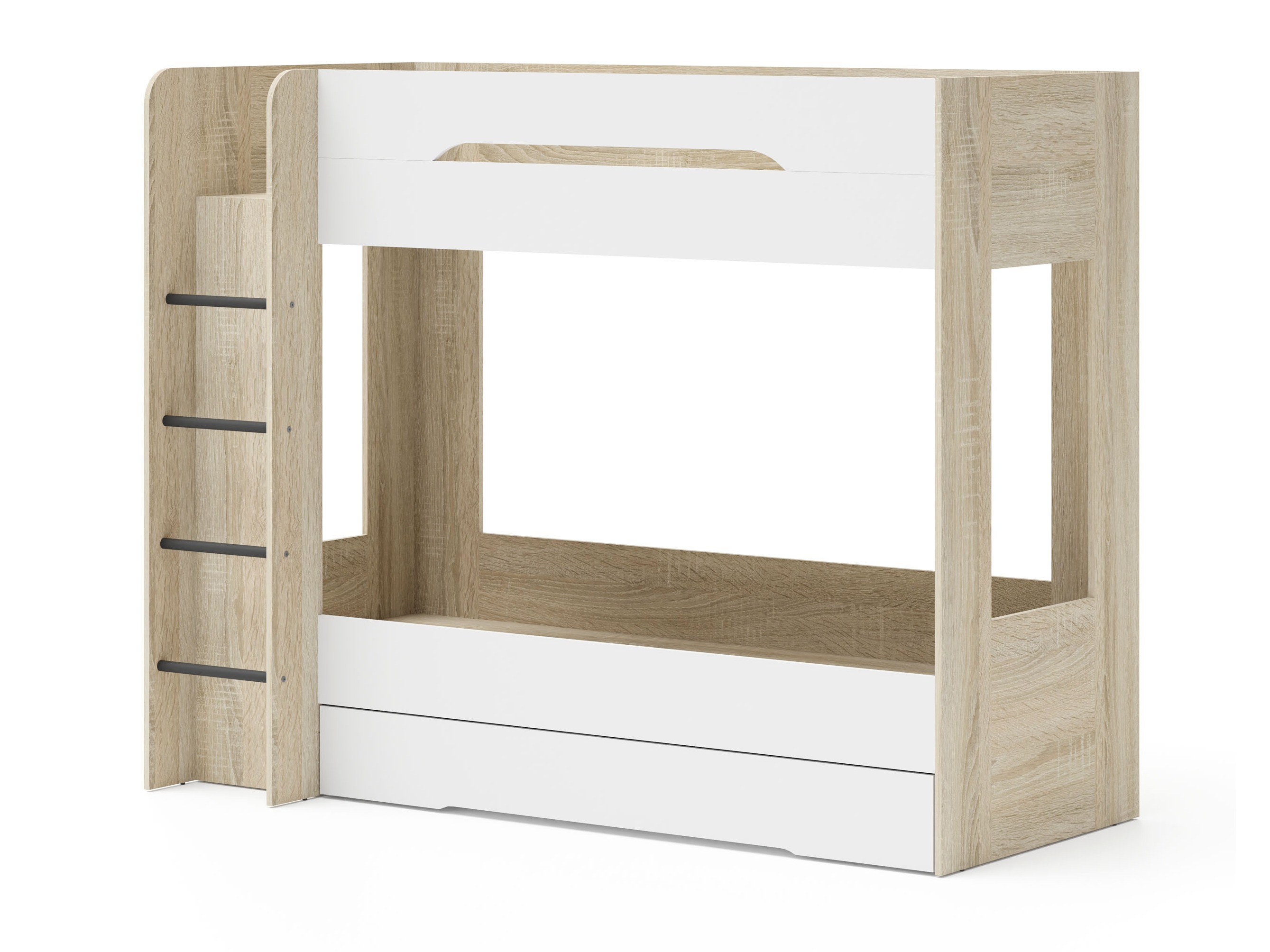 Kerrossänky Elitenu 103 (Sonoma-tammi+ Valkoinen)