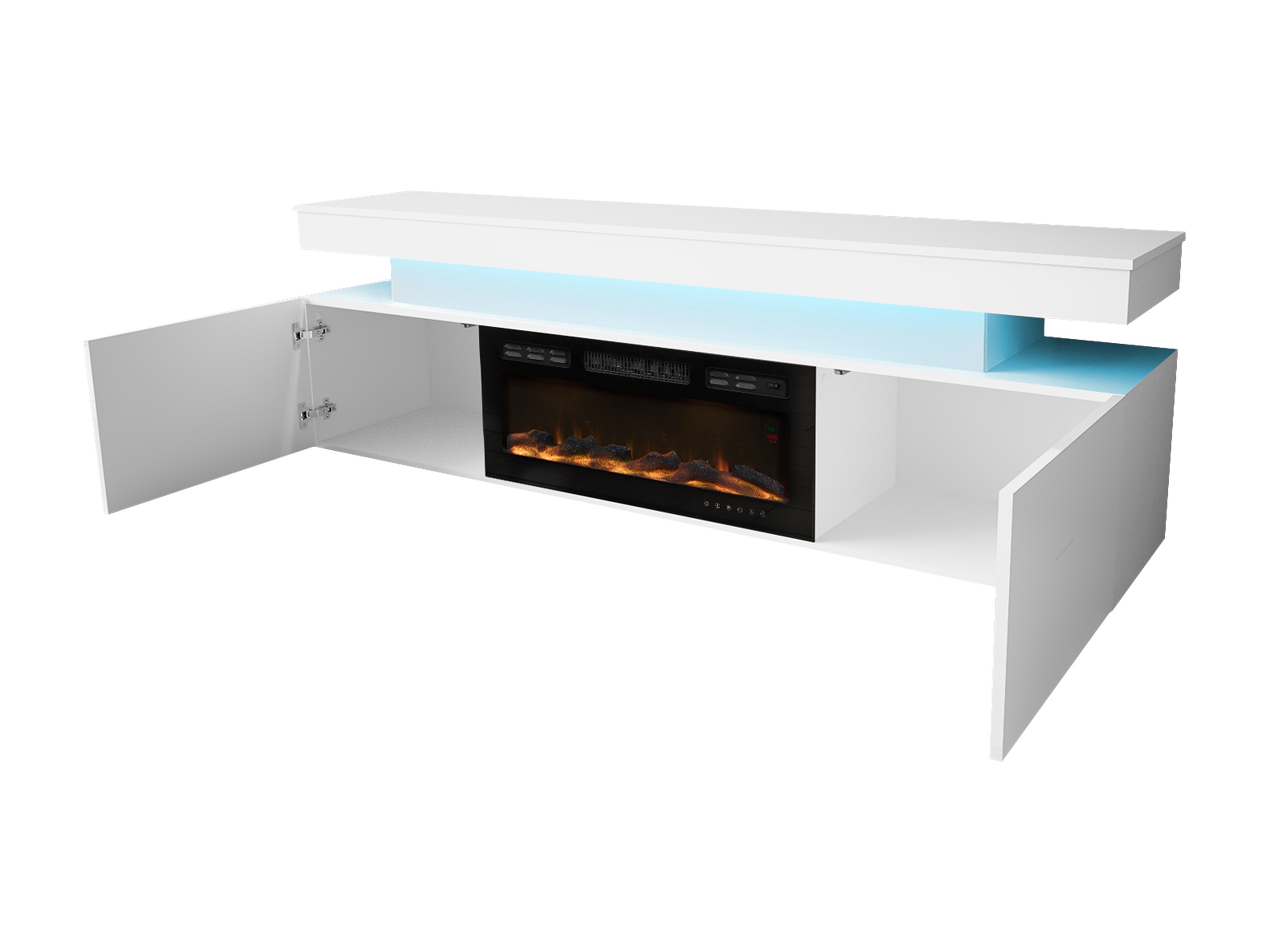 Olohuonesetti Monfero 106 (Valkoinen + Kiiltävä valkoinen)