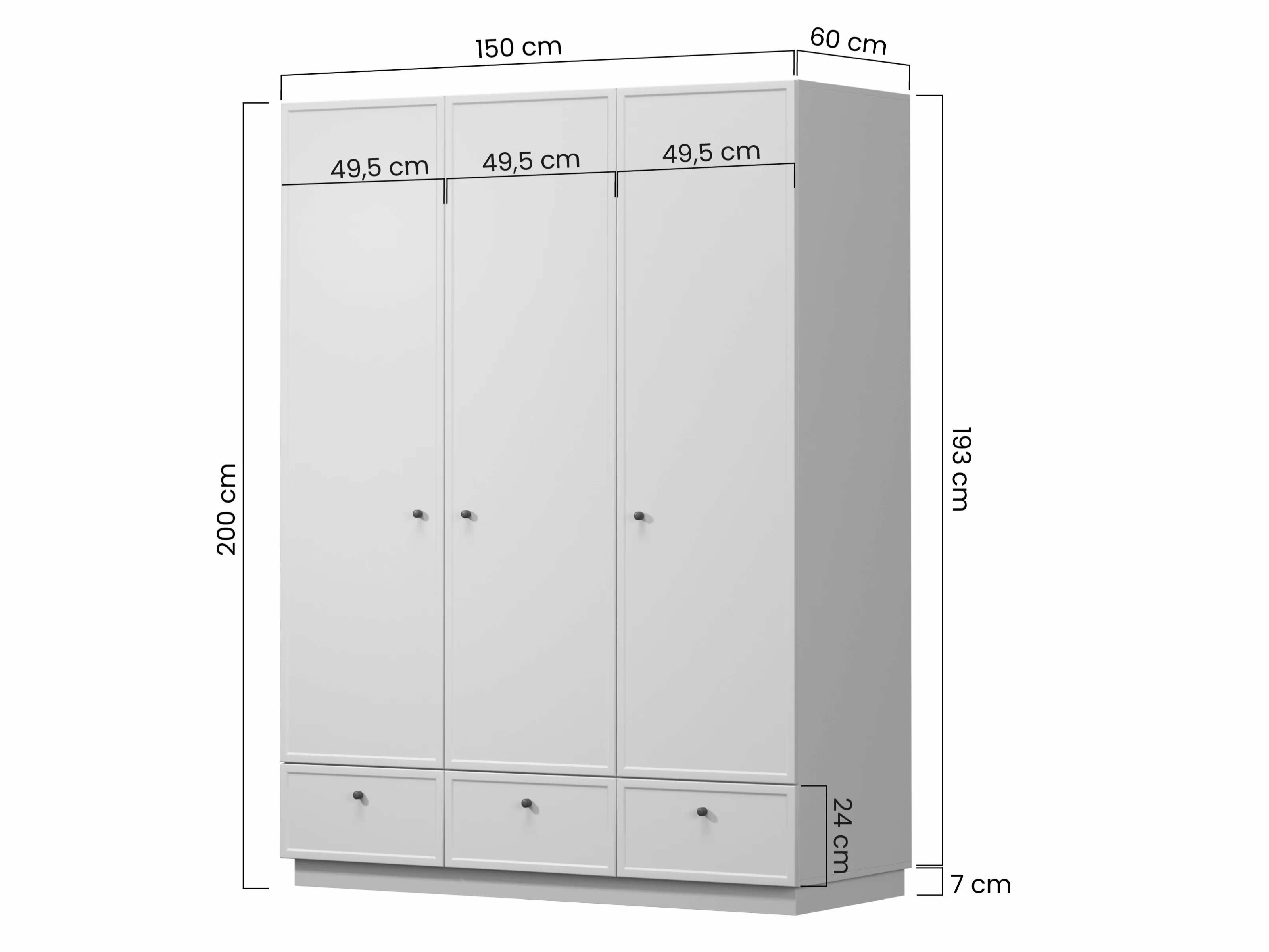 Vaatekaappi Ophdoru 105