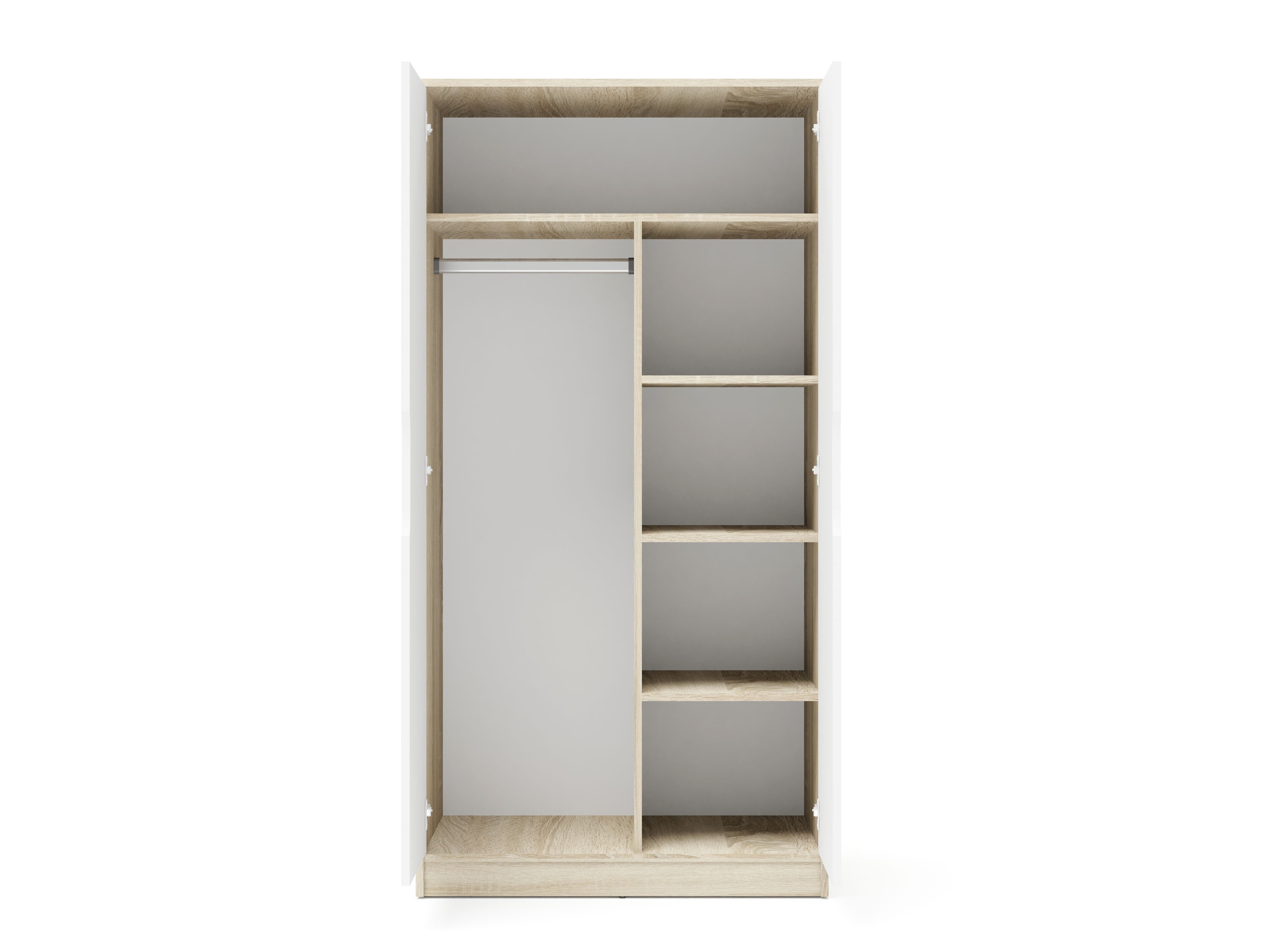 Lastenhuonesetti Elitenu 104 (Sonoma-tammi + Valkoinen)