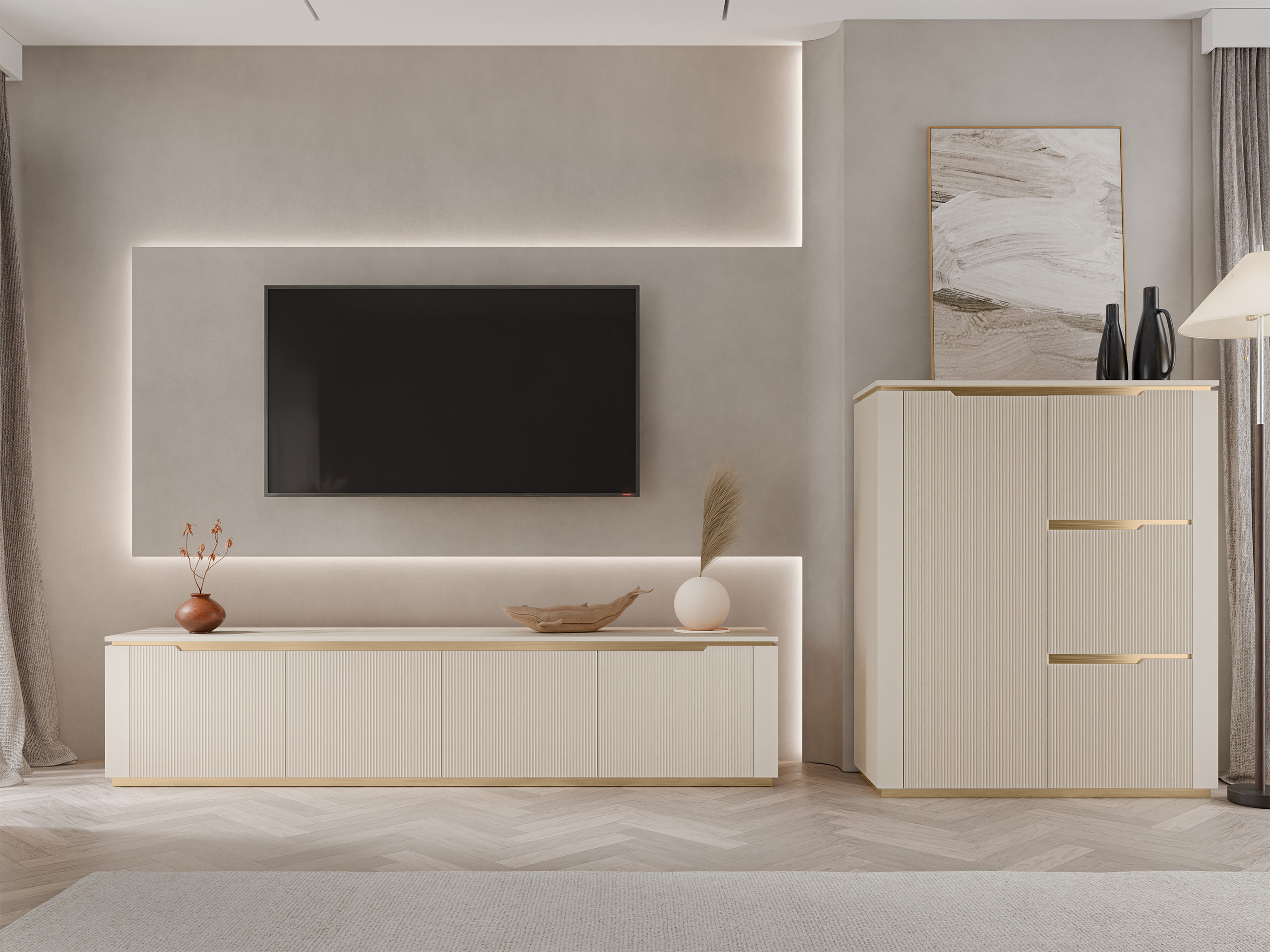 Olohuonesetti Comfivo Ovitas I