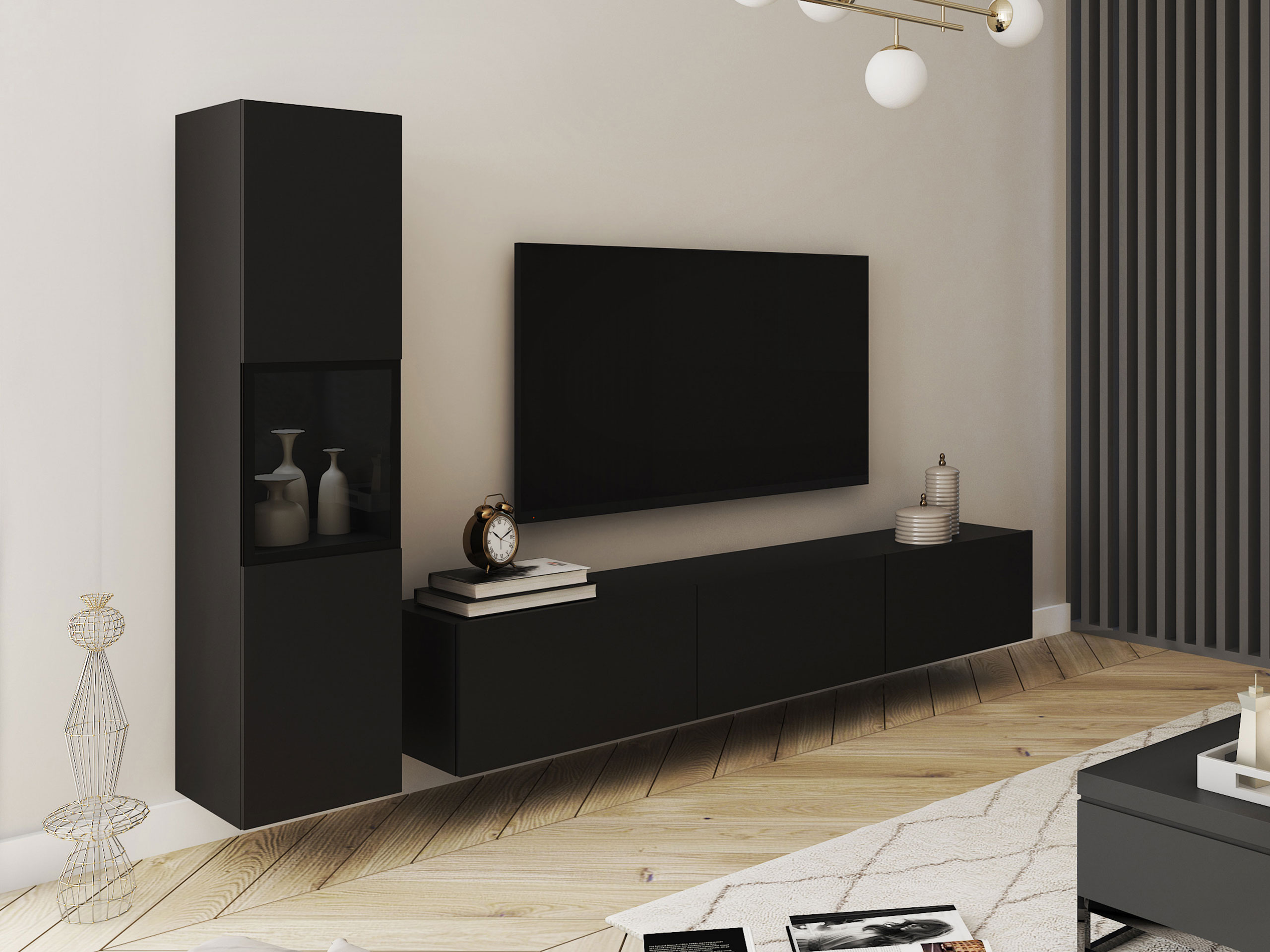 Olohuonesetti Sarasota 192 (Grafiitti)