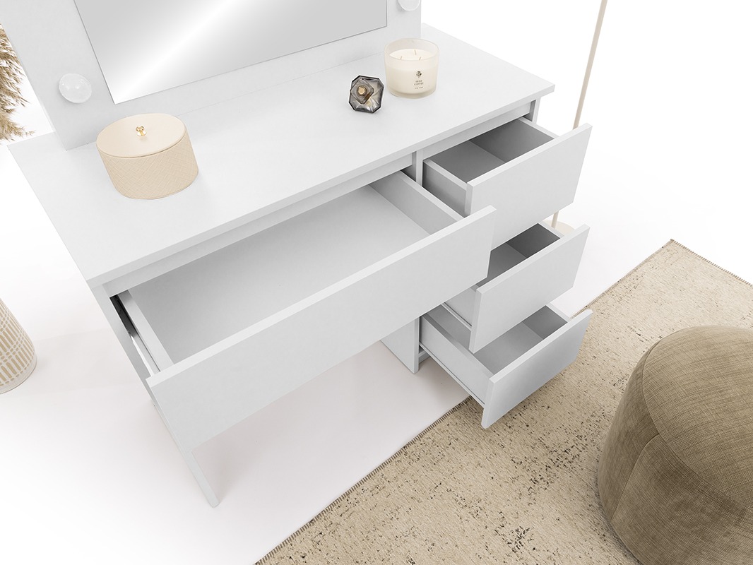 Kampauspöytä Murrieta 194 (Valkoinen)