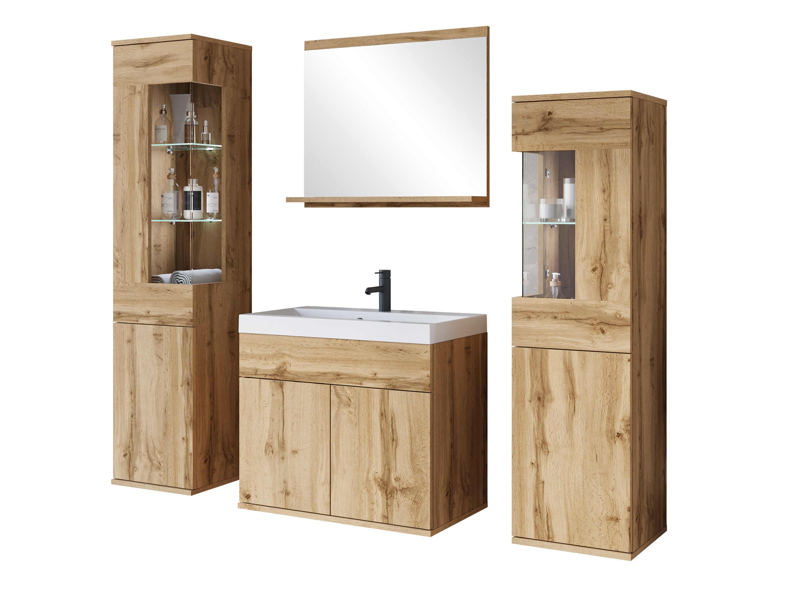 Kylpyhuonesetti Sarasota 194 (Wotan tammi)