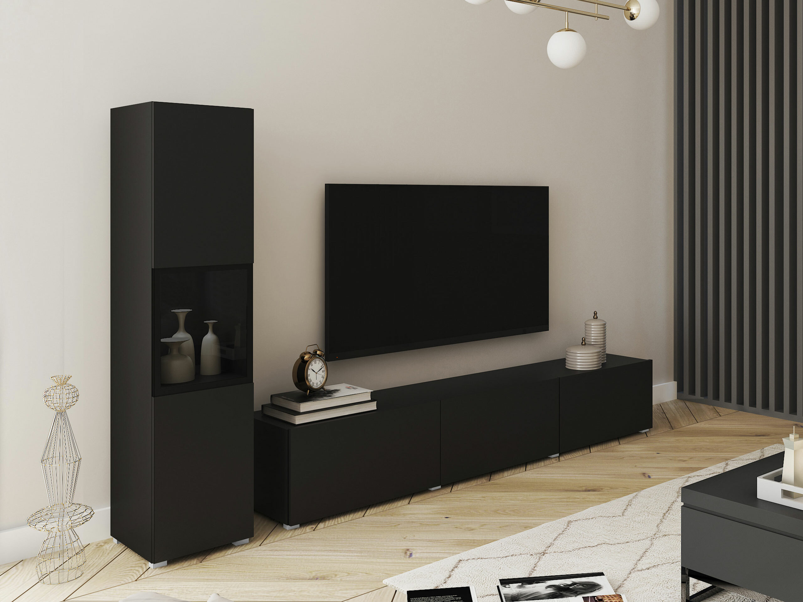 Olohuonesetti Sarasota 192 (Grafiitti)