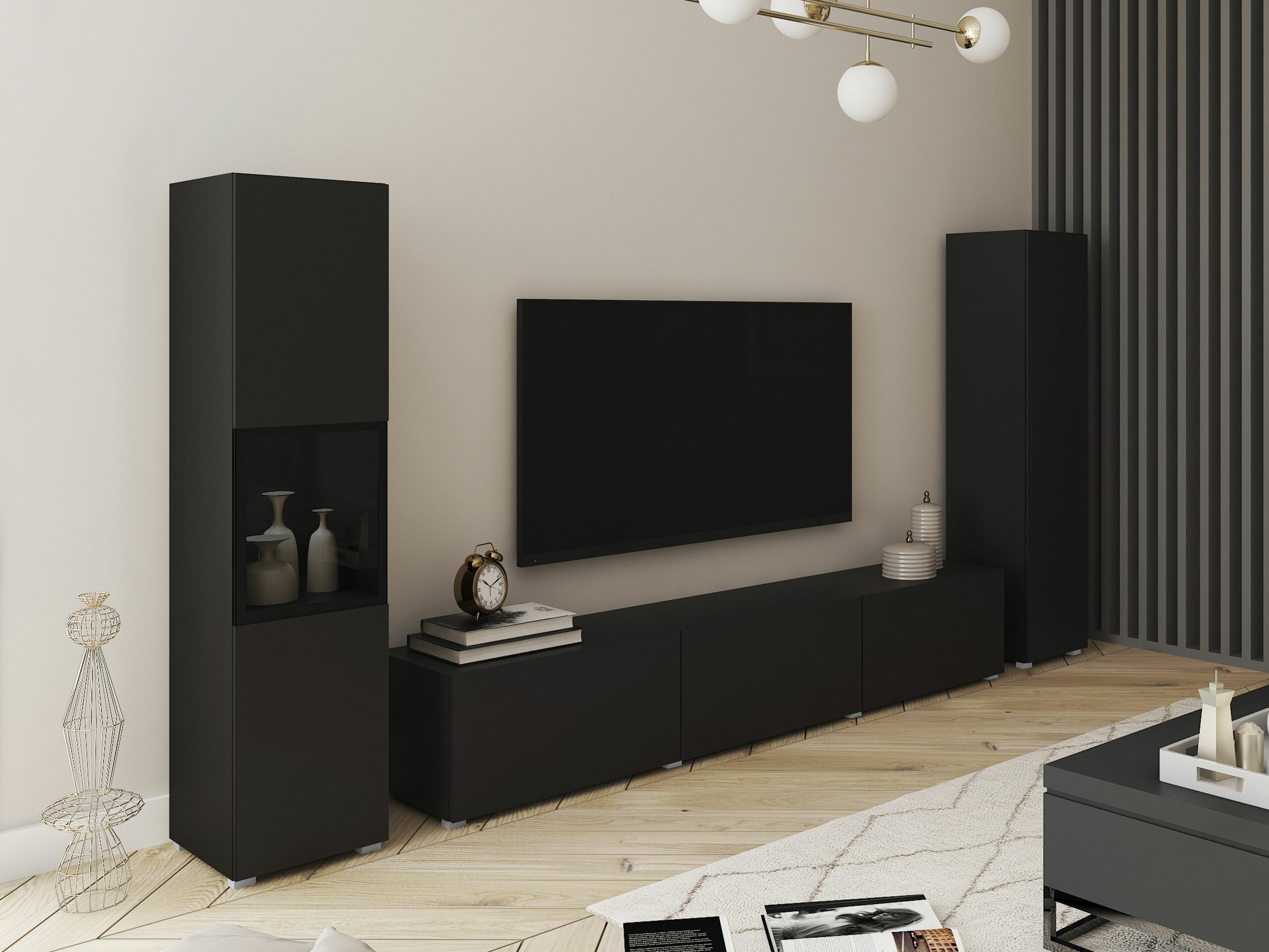 Olohuonesetti Sarasota 193 (Grafiitti)