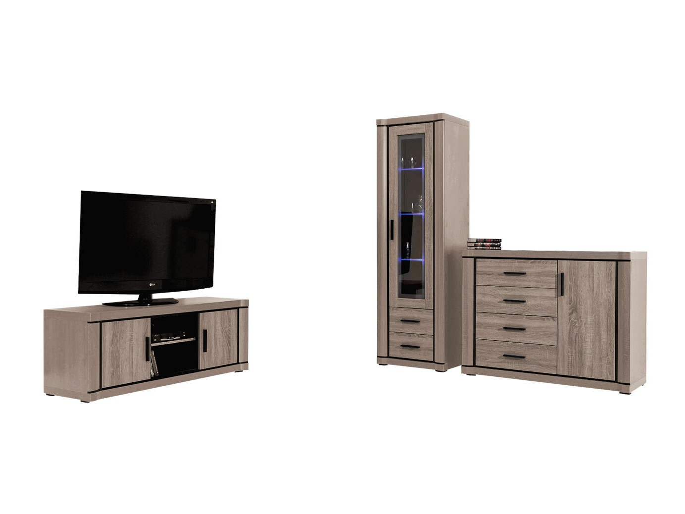 Olohuonesetti Lorelie 122 (Tryffeli tammi)