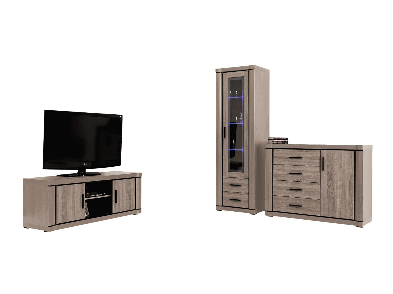 Olohuonesetti Lorelie 122 (Tryffeli tammi)