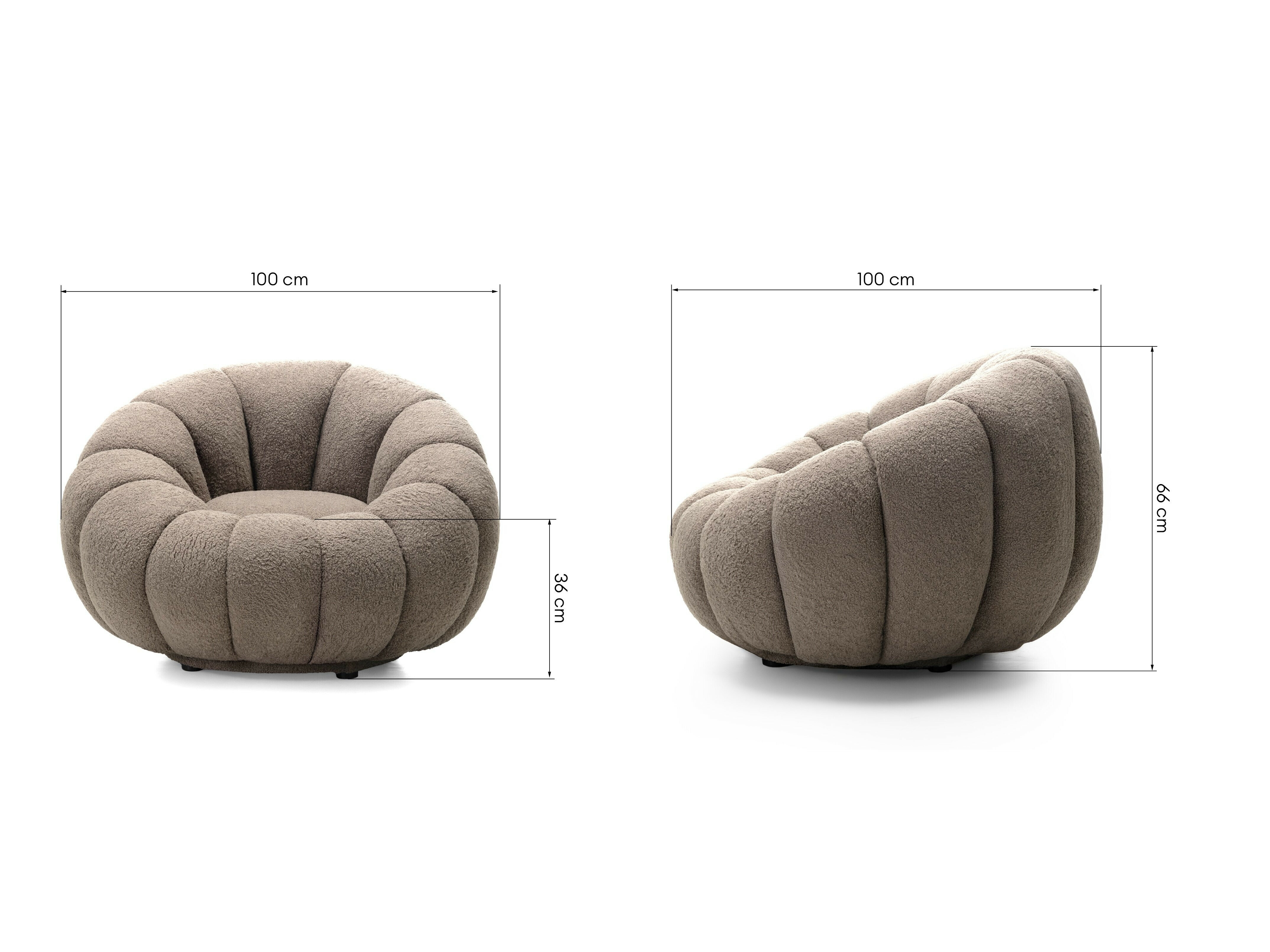 Nojatuoli Burleson 152 (Beige)