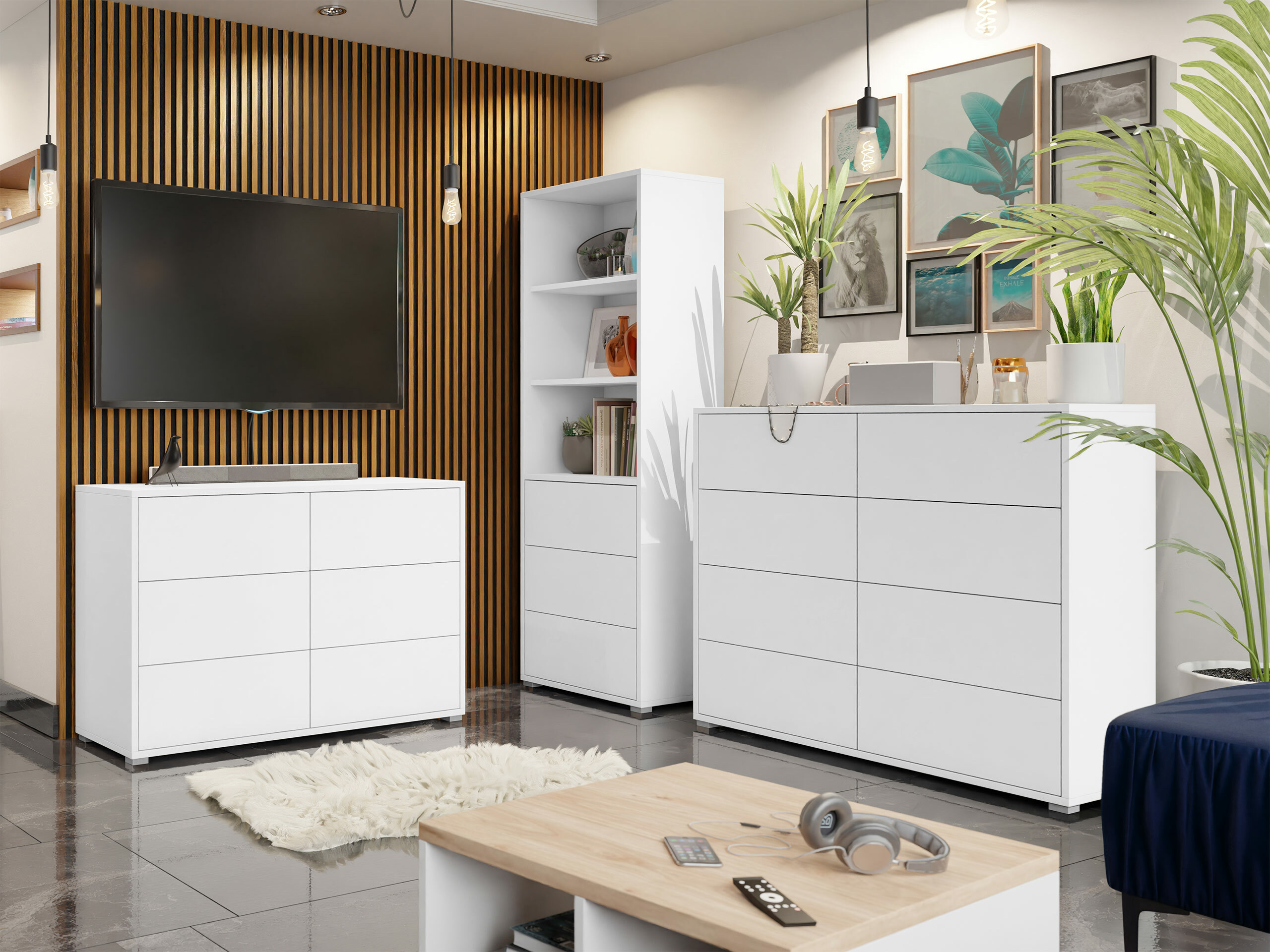 Hylly Comfivo Fersoe 105 (Valkoinen)