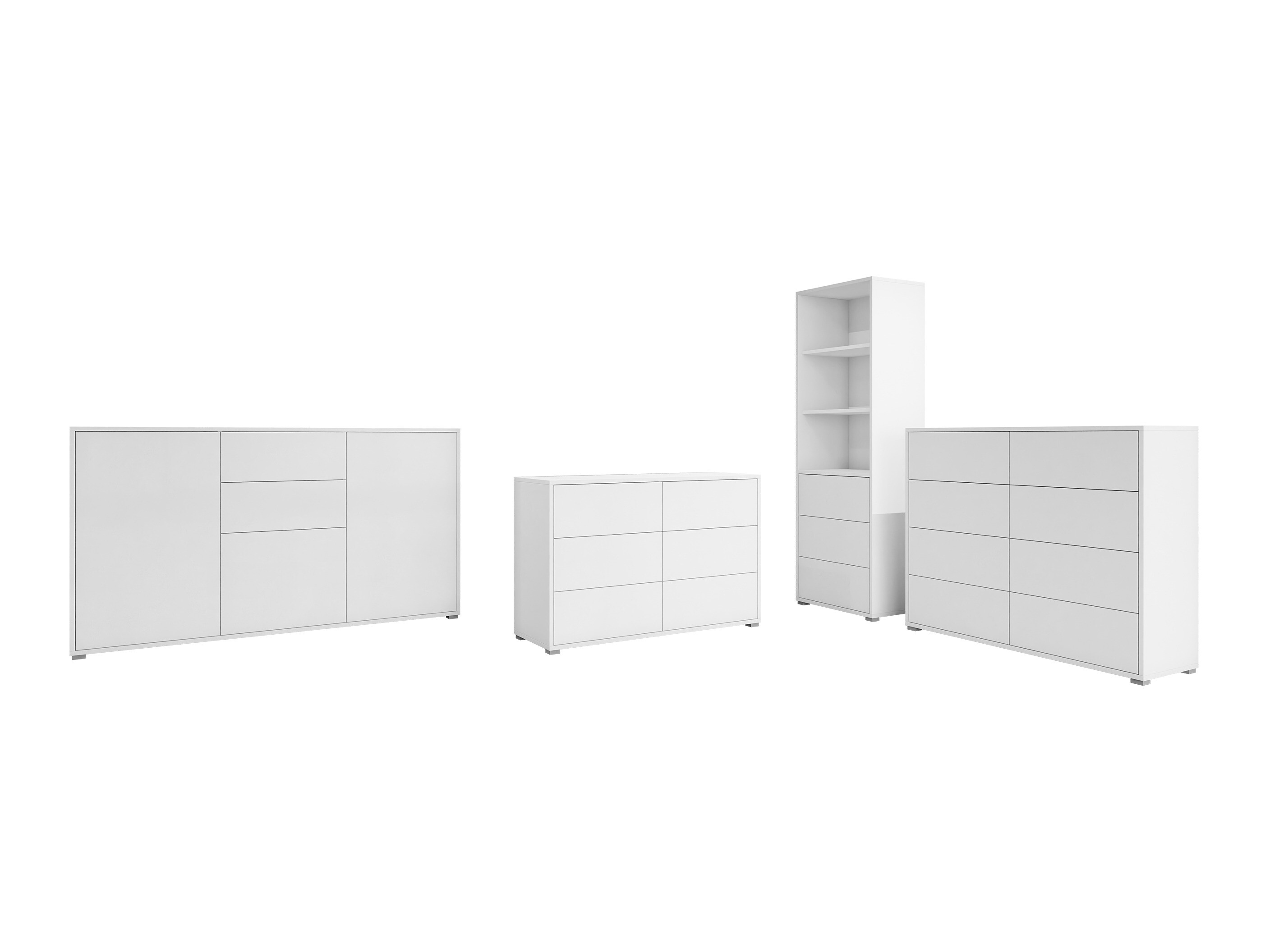 Olohuonesetti Comfivo Tutela II (Valkoinen)