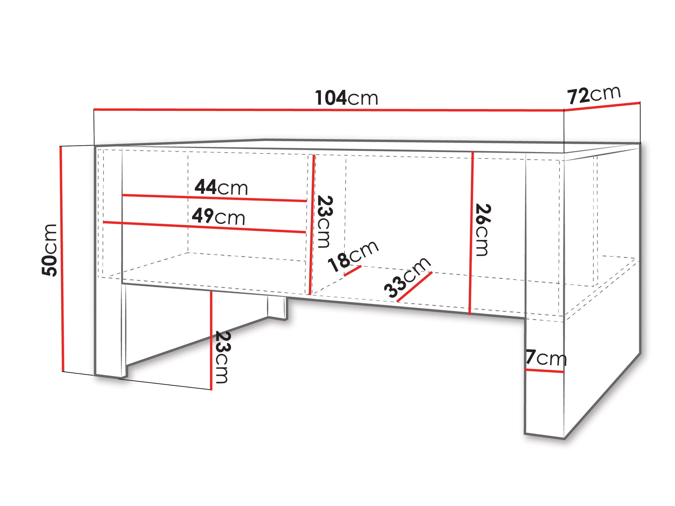 Sohvapöytä Sorfloi 102